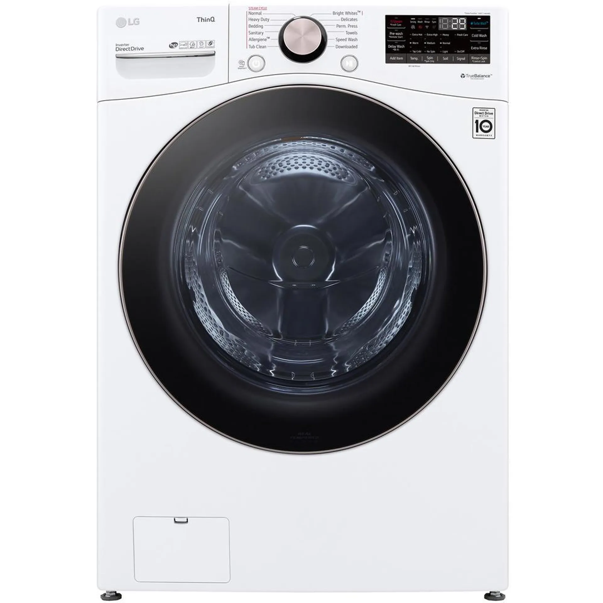 LG WM4000HWA 4.5 cu. ft. Smart Wi-Fi Enabled Front Load Washer w/TurboWash™ 360° & Built-In Intelligence – White