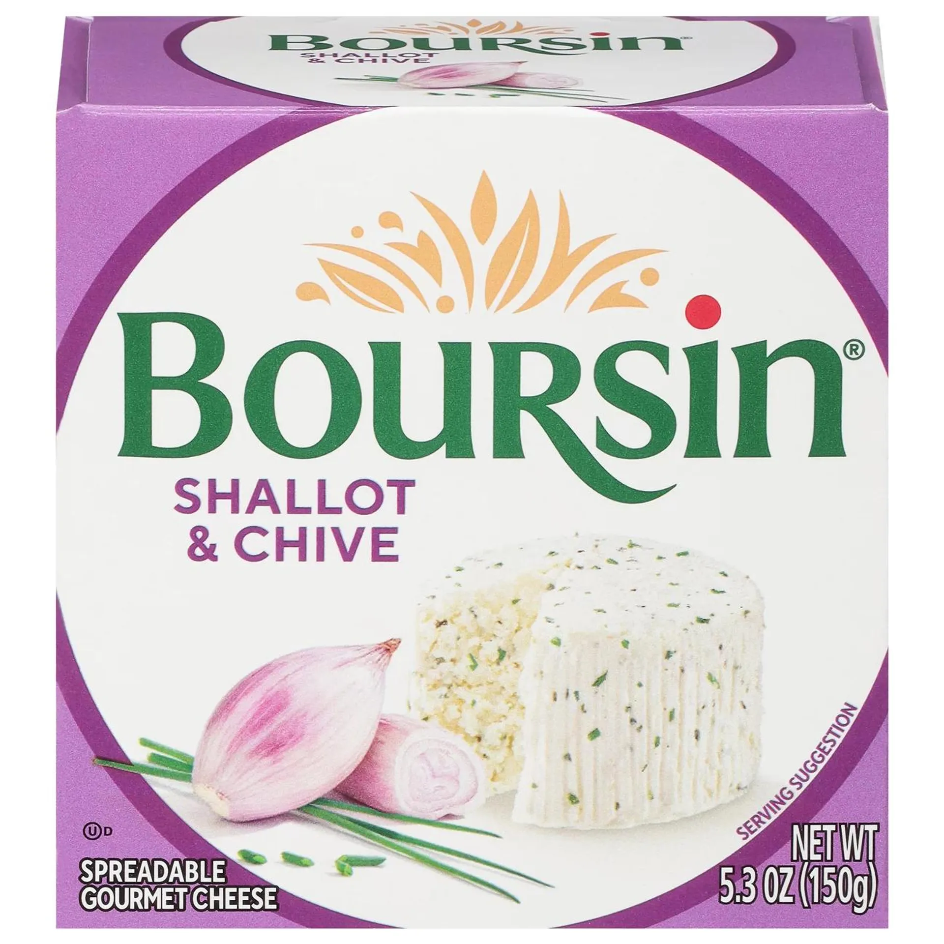 Boursin Gourmet Cheese Spread - Shallot & Chive