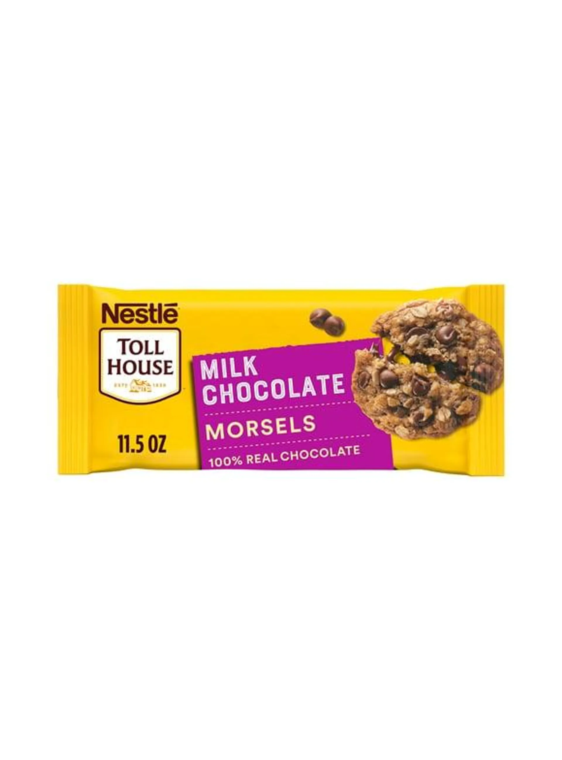 Nestle Toll House Milk Chocolate Regular Baking Chips, 11.5 oz Bag