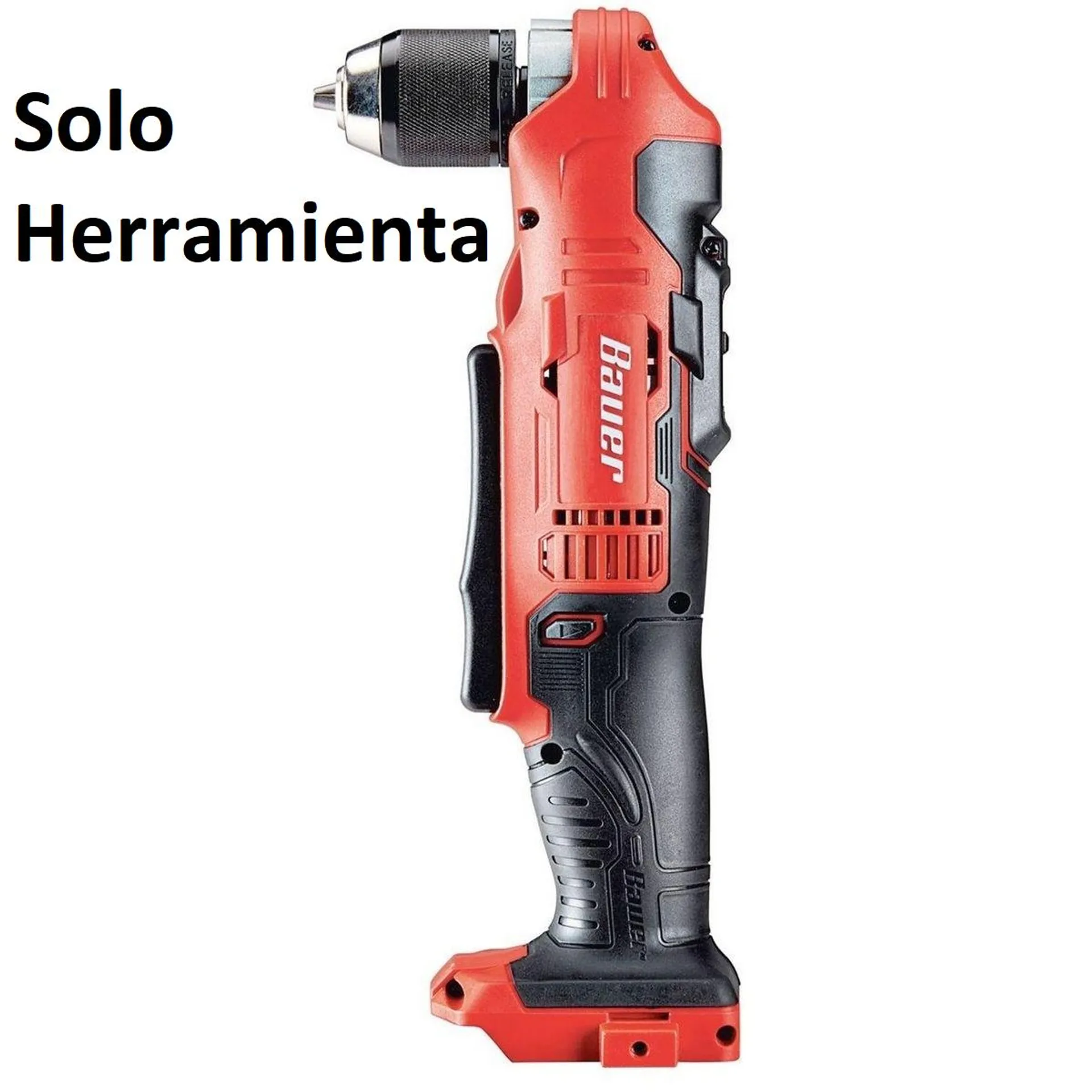 20v inalámbrico 3/8 pulg. Taladro en ángulo recto - Bauer (solo herramienta)