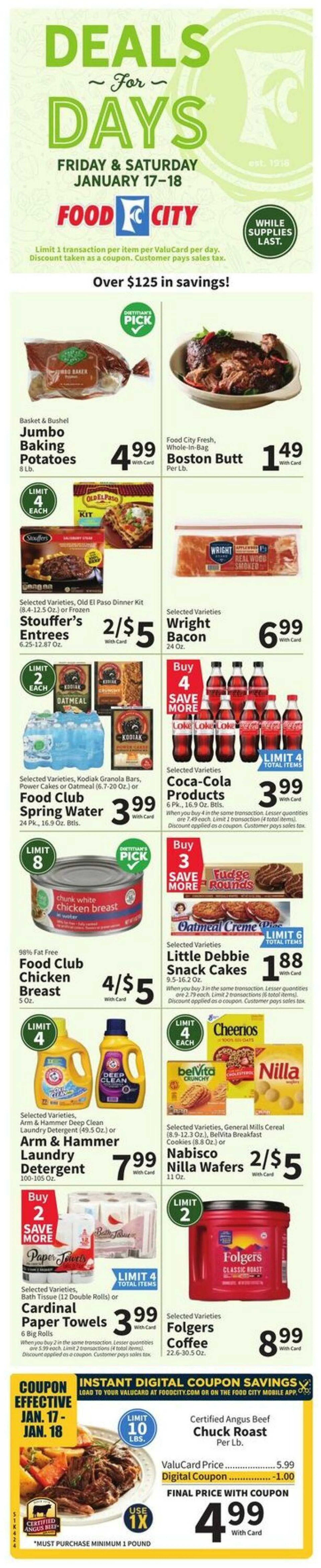 Food City Current weekly ad - 1