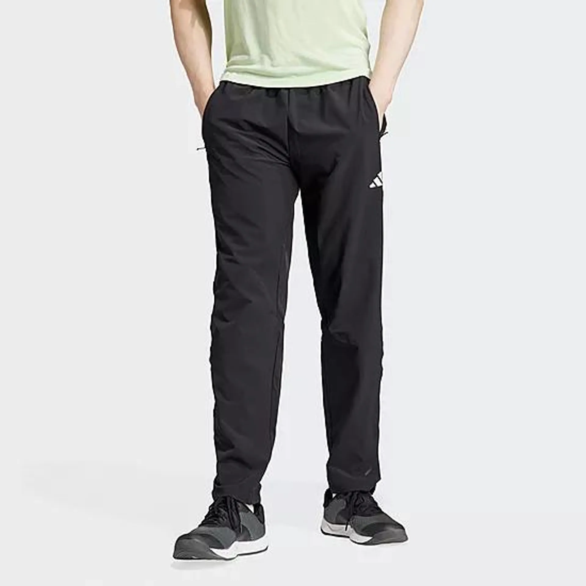 adidas Mens Mid Rise Workout Pant