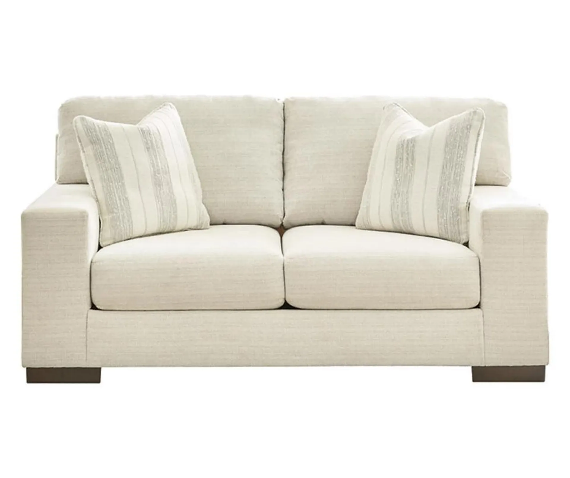 Maggie White Loveseat