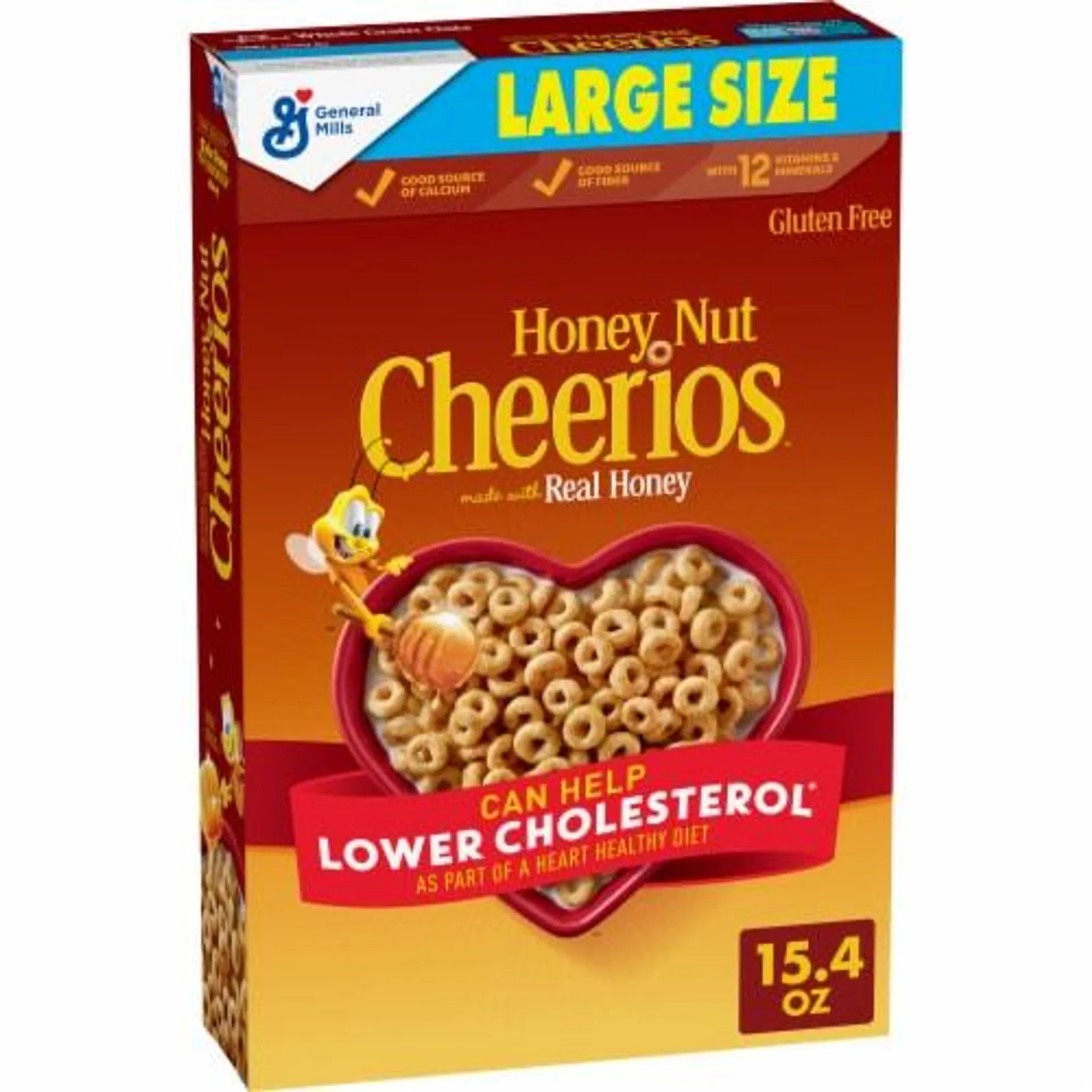 General Mills Honey Nut Cheerios Large Size Cereal