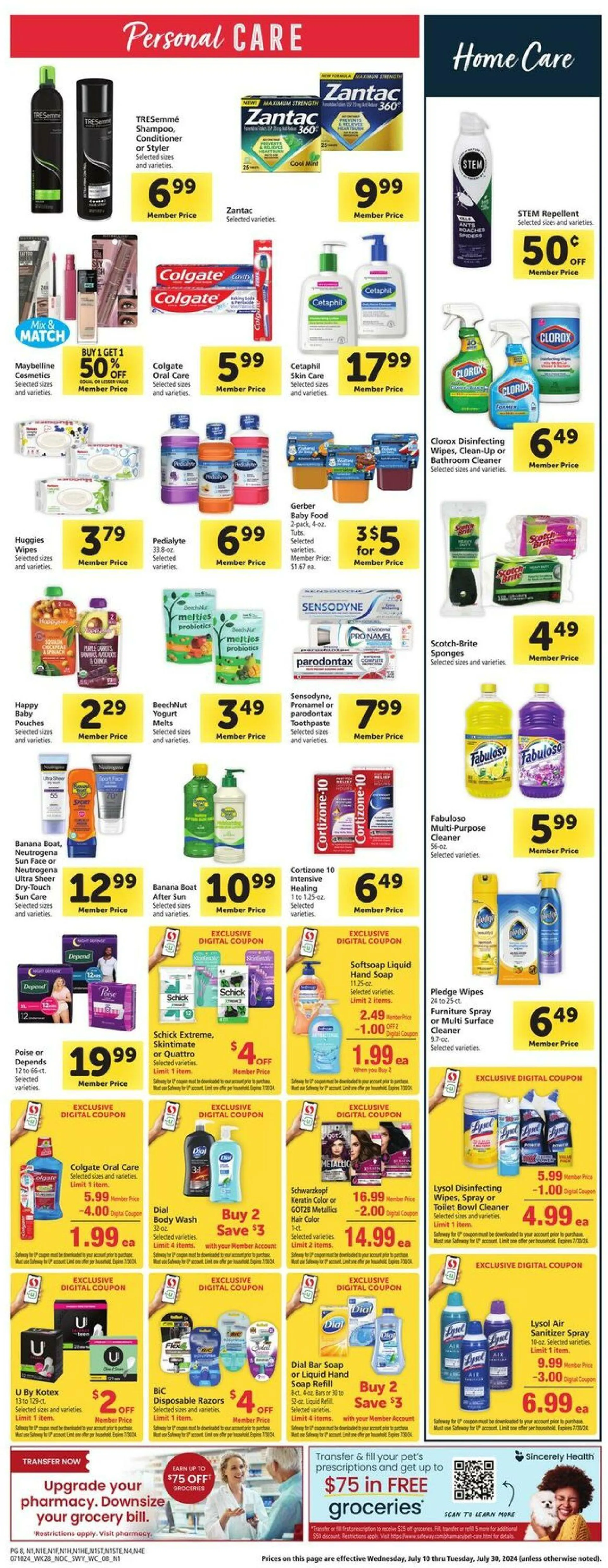 Safeway Current weekly ad - 8