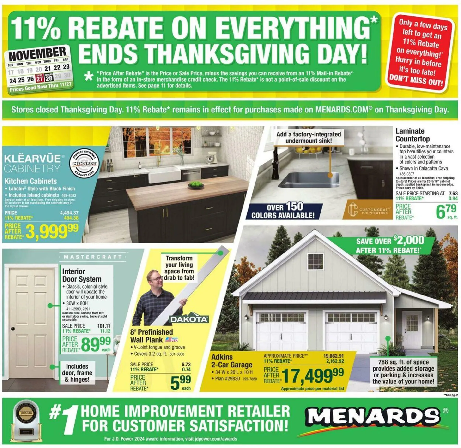 Menards Current weekly ad - 1