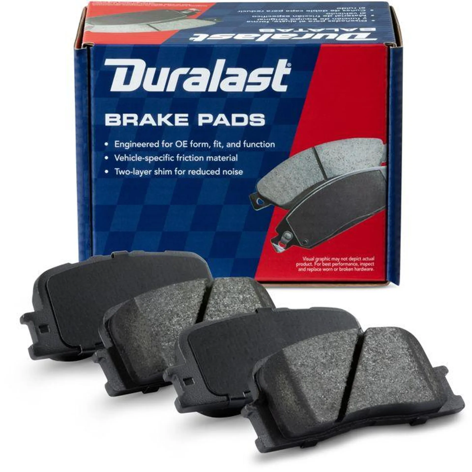 Duralast Ceramic Disc Brake Pad Set MKD885