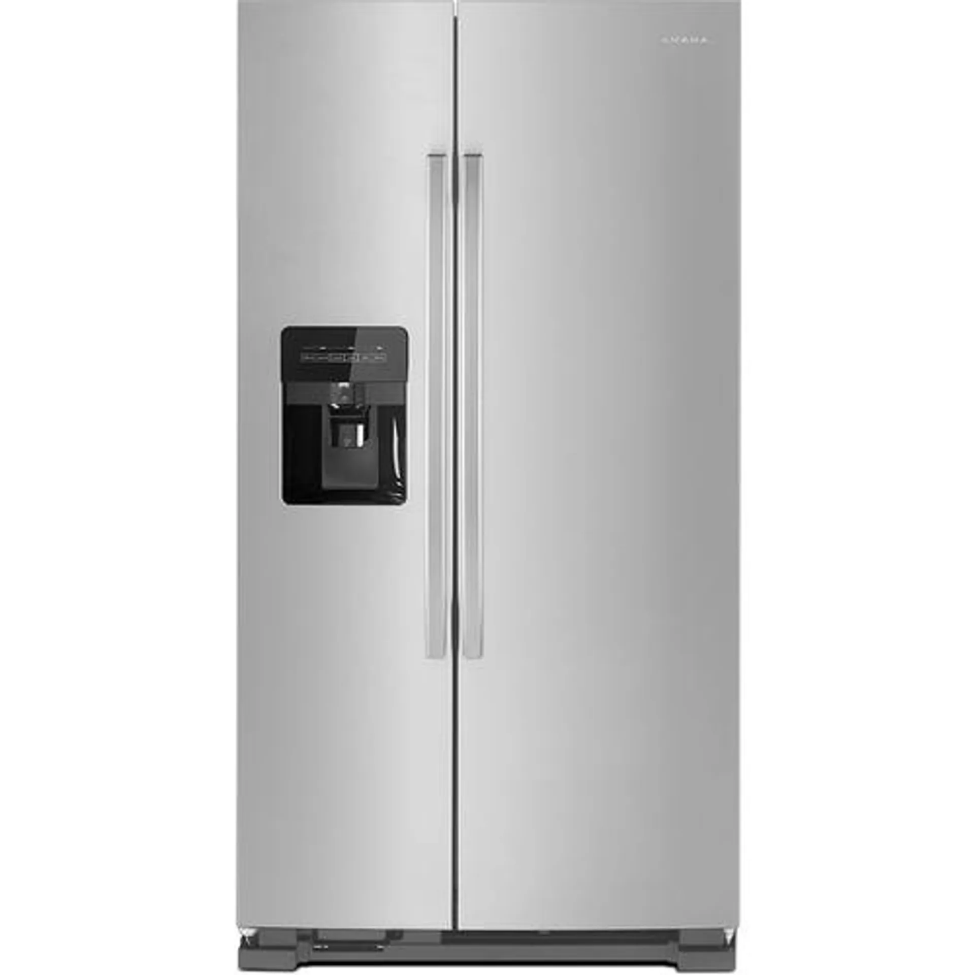 25.0 CuFt Side-By-Side Refrigerator in Stainless Steel