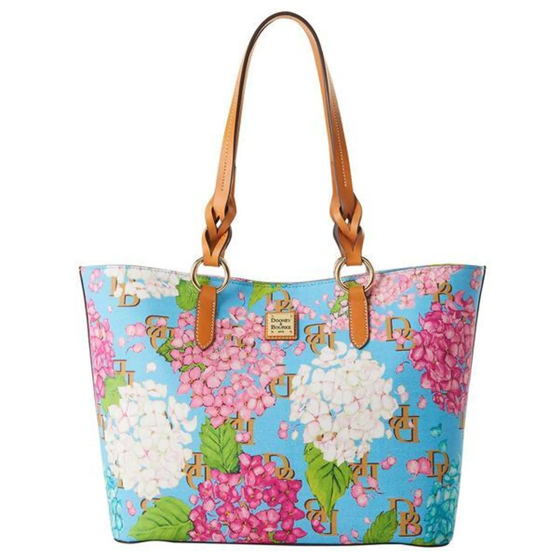 Dooney & Bourke Hydrangea Monogram Nelly Tote