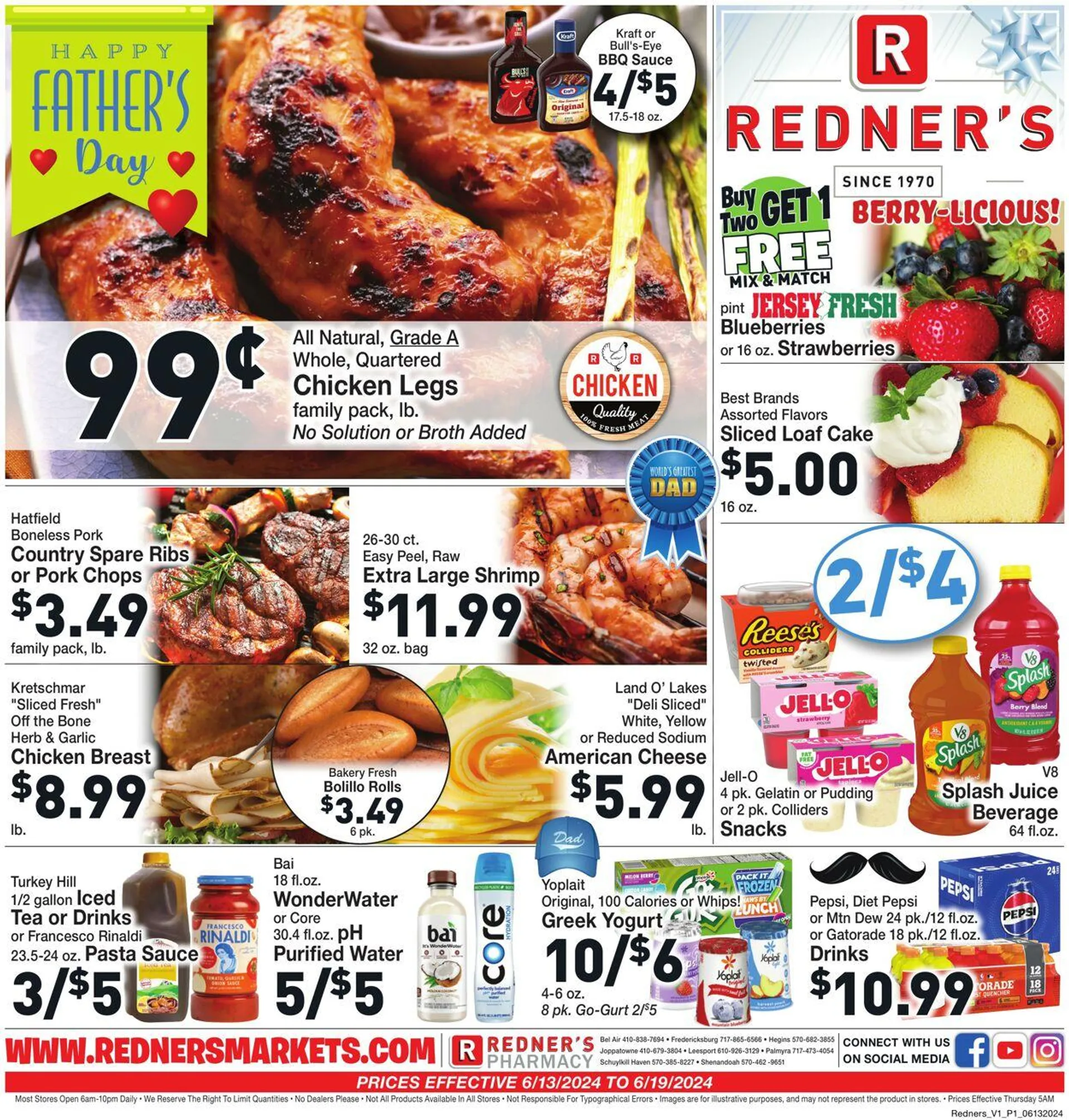 Redner’s Warehouse Market Current weekly ad - 1