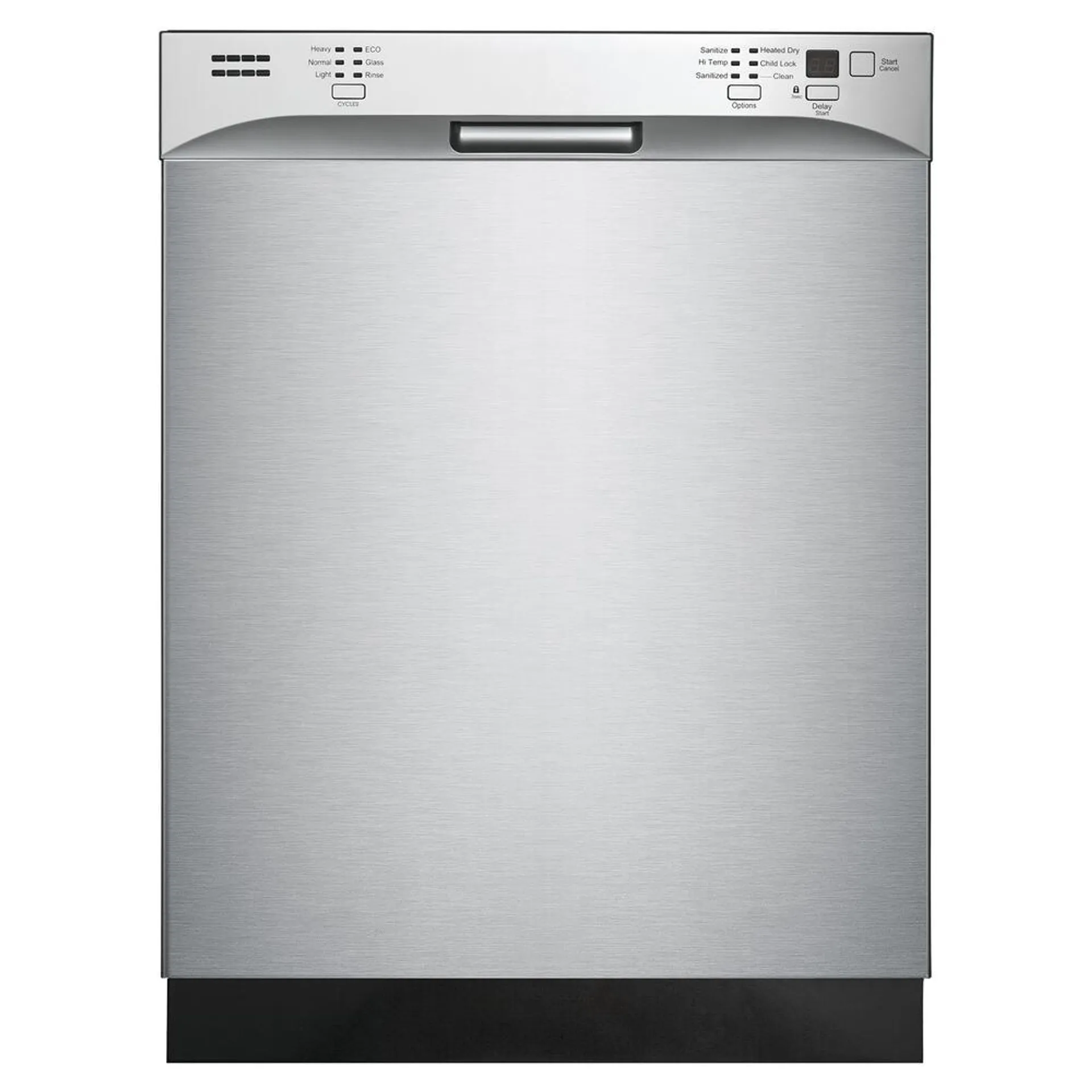 Criterion® 6-Cycle Stainless Steel Built-In Dishwasher