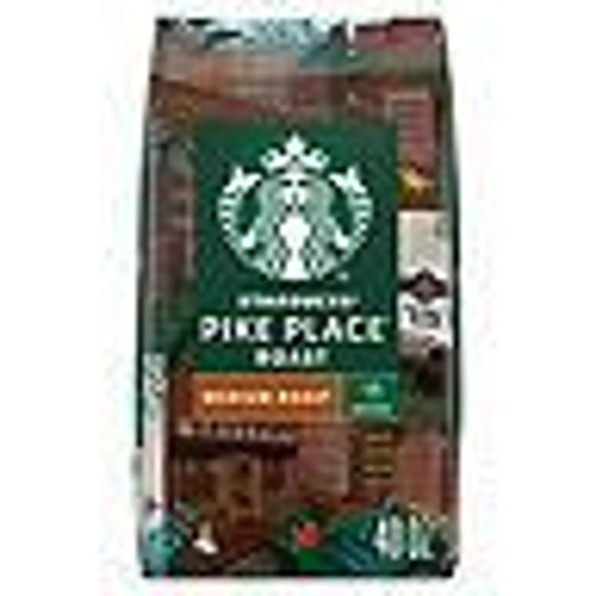 Starbucks Pike Place Medium Roast Ground Coffee, 40 oz.