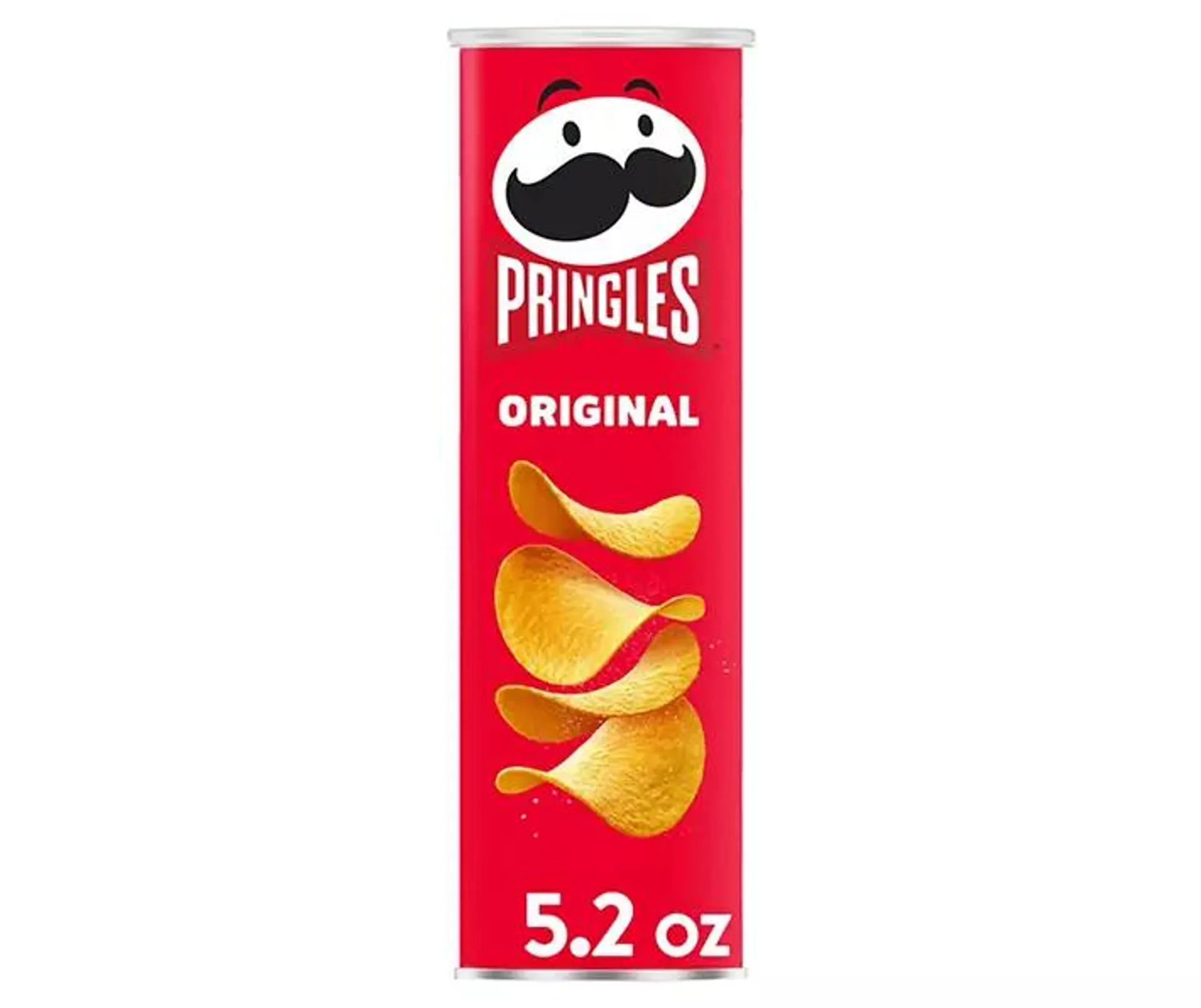 Pringles Potato Crisps Chips, Original, 5.0z