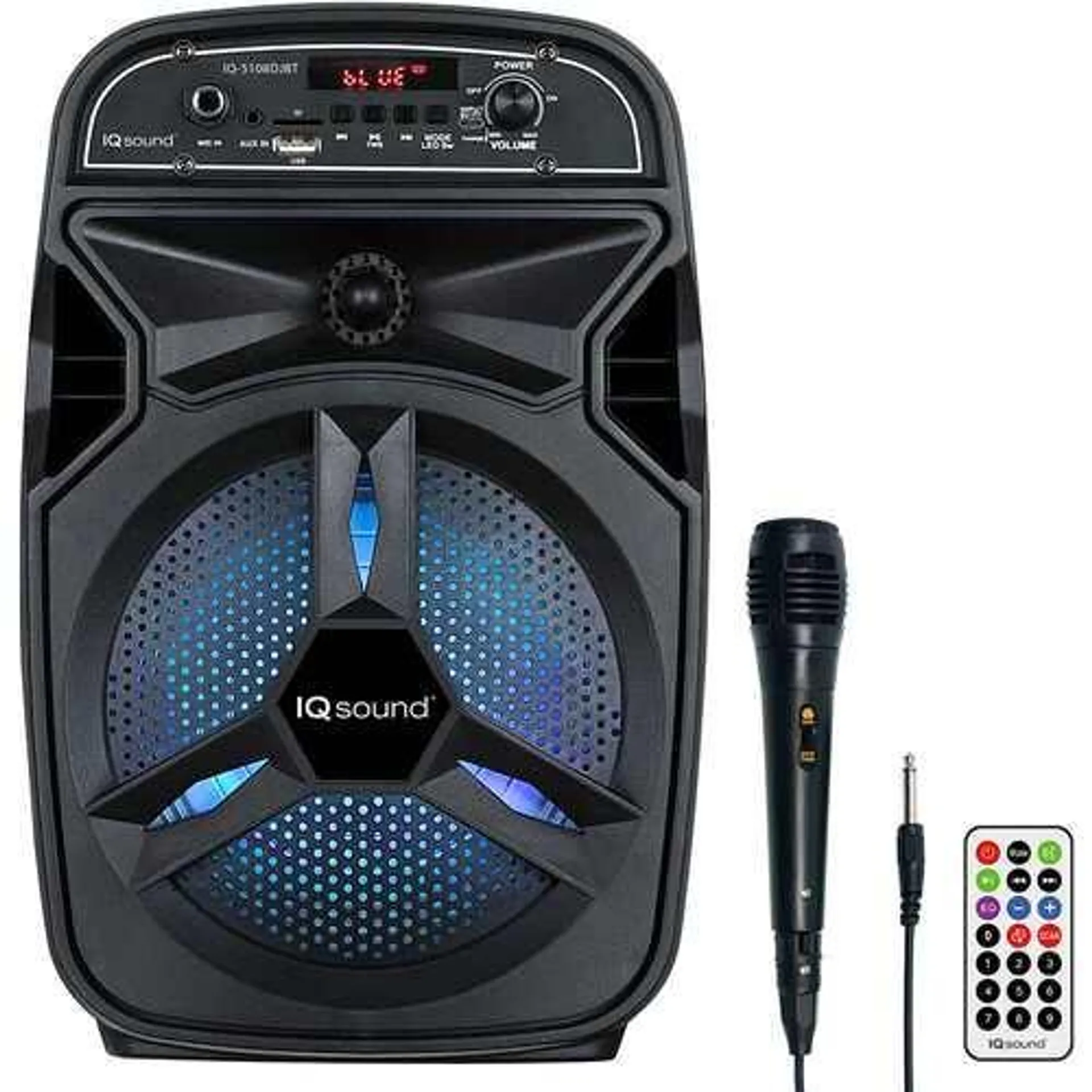 8” Portable Bluetooth Party Speaker