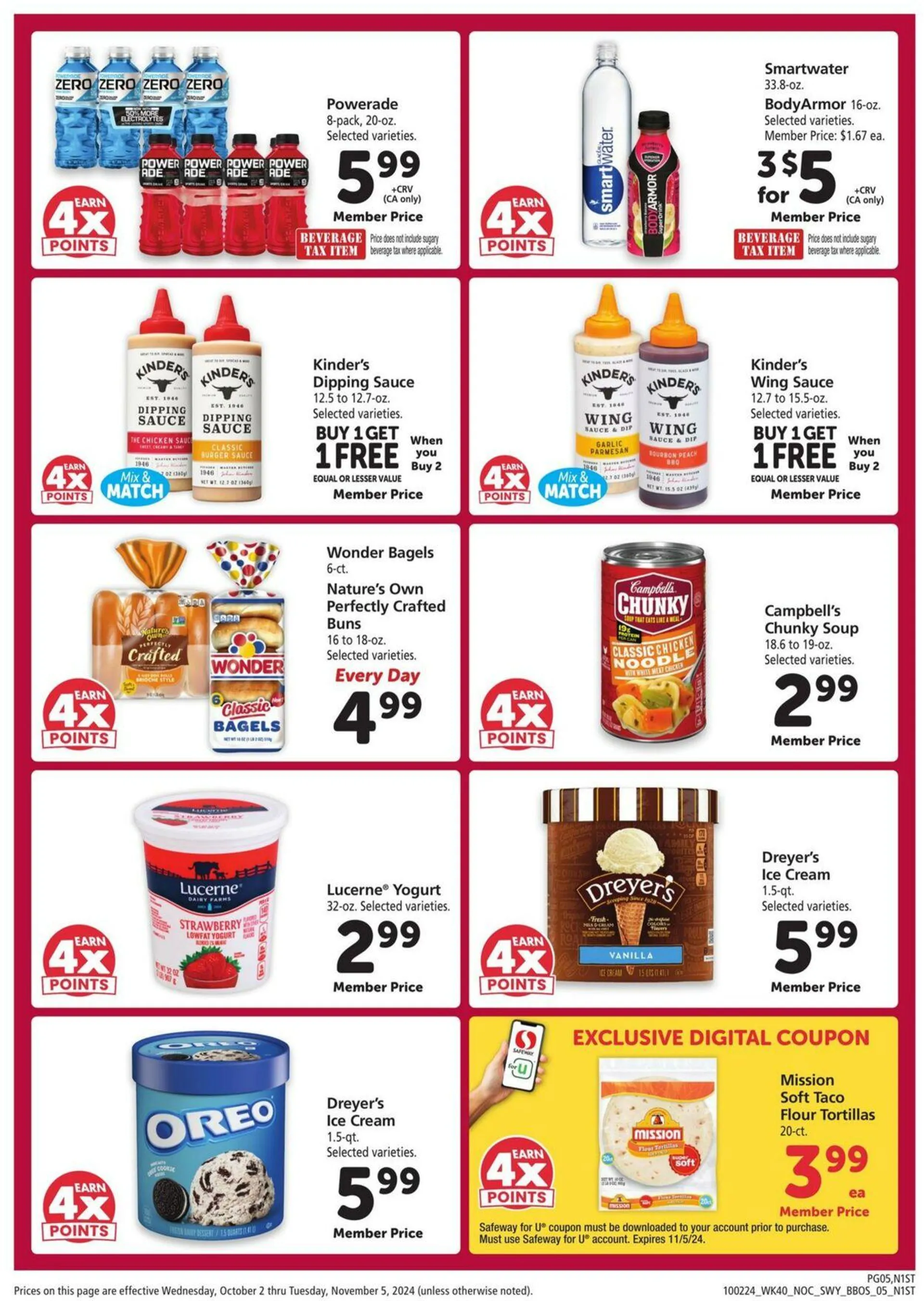 Catálogo de Safeway Current weekly ad 2 de octubre al 5 de noviembre 2024 - Página 5