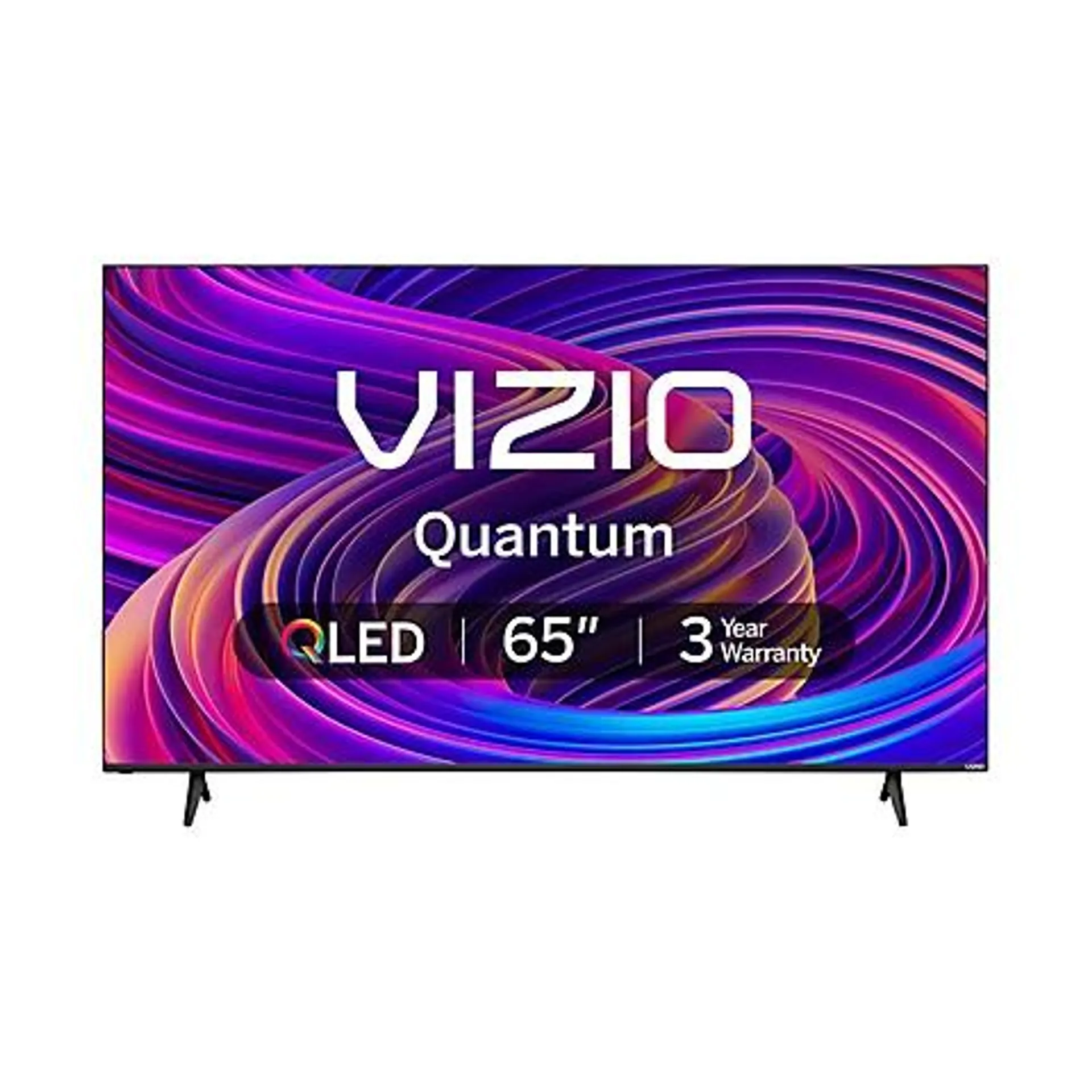 VIZIO 65" Quantum 4K QLED HDR Smart TV with 4-Year Coverage