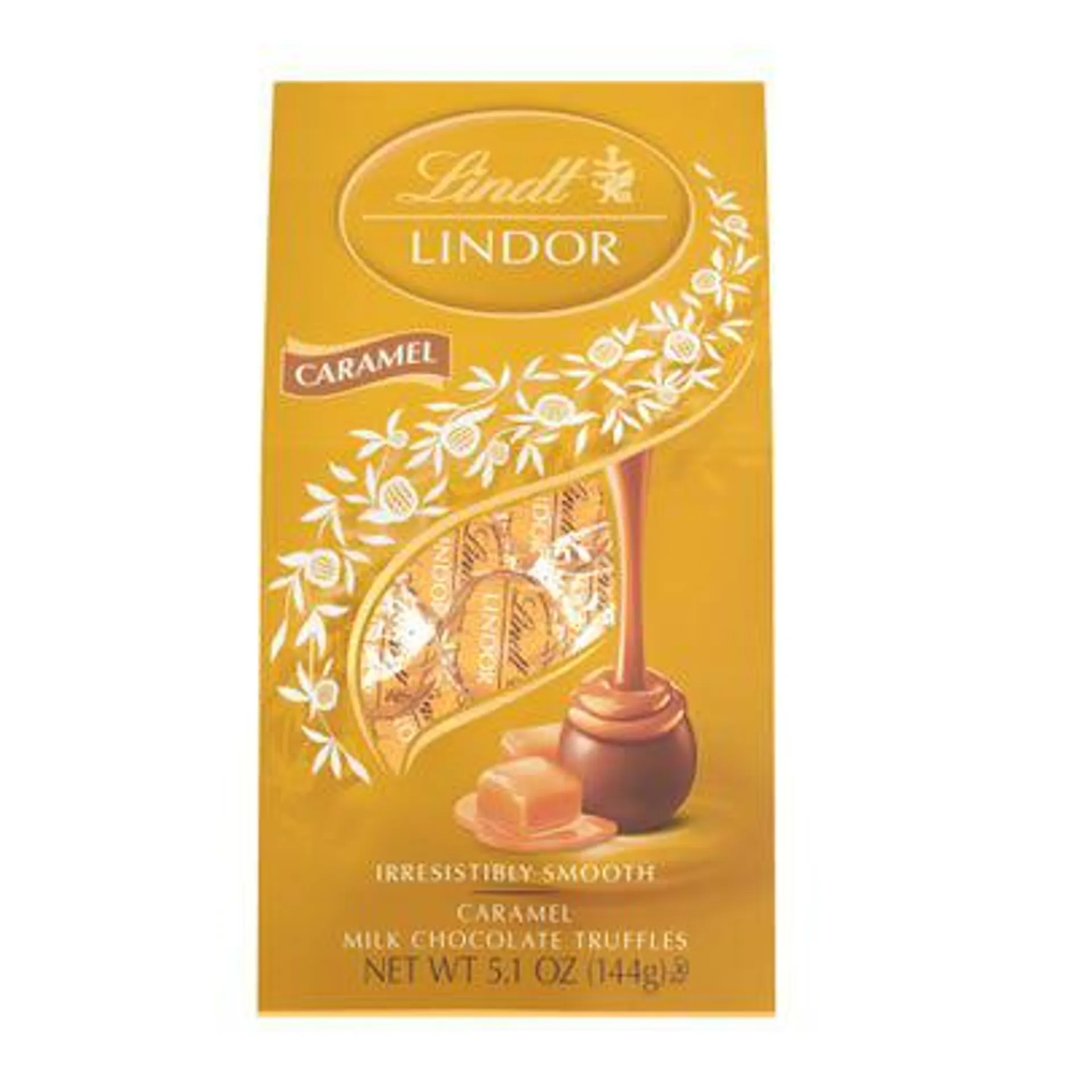 Lindt Truffles, Caramel Milk Chocolate - 5.1 oz