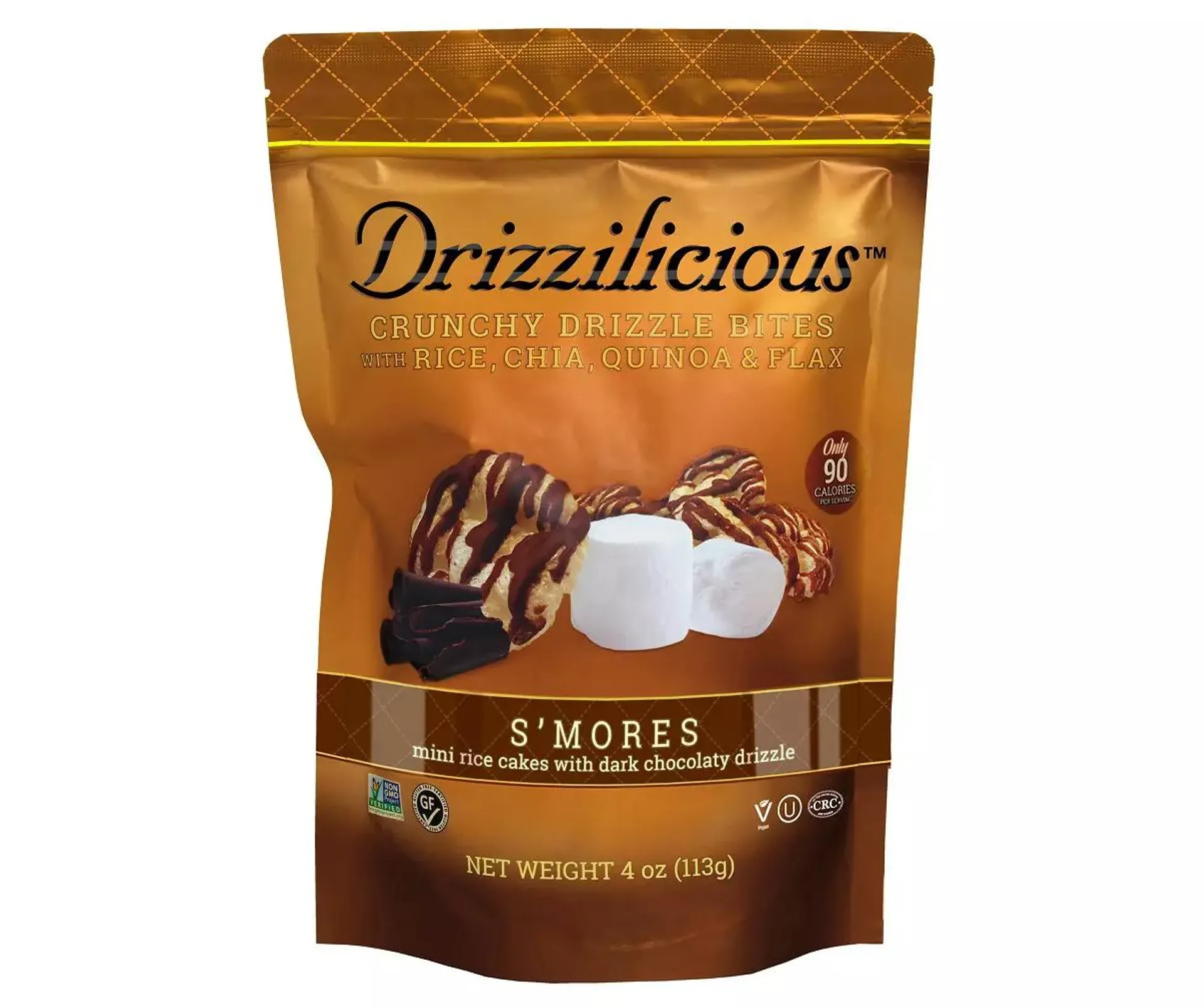 S'mores Crunchy Drizzle Bites, 4 Oz.