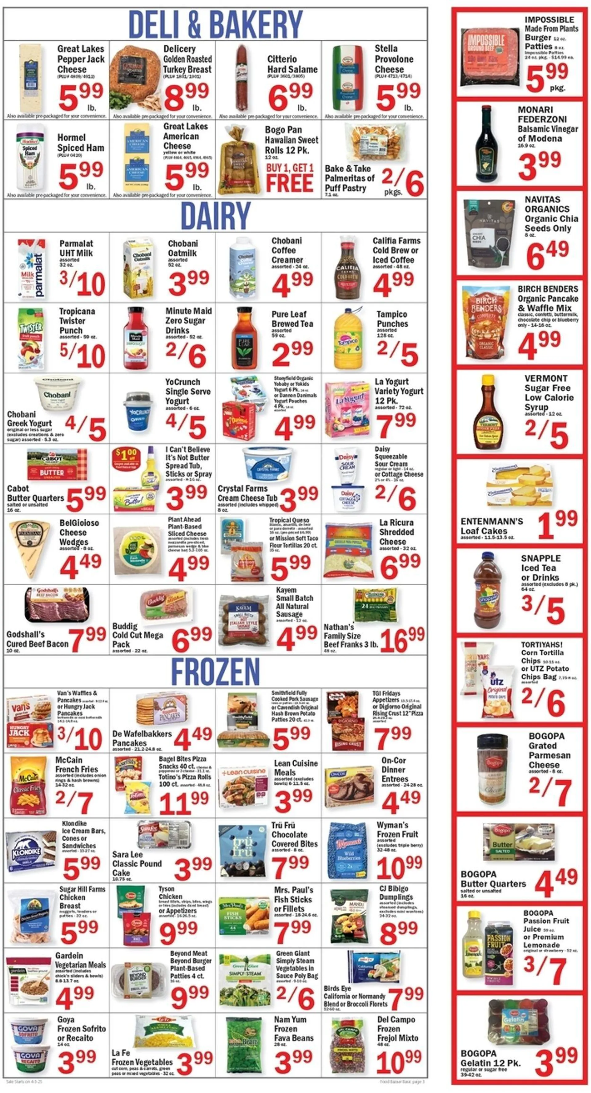 Catálogo de Food Bazaar Current weekly ad 3 de abril al 9 de abril 2025 - Página 3