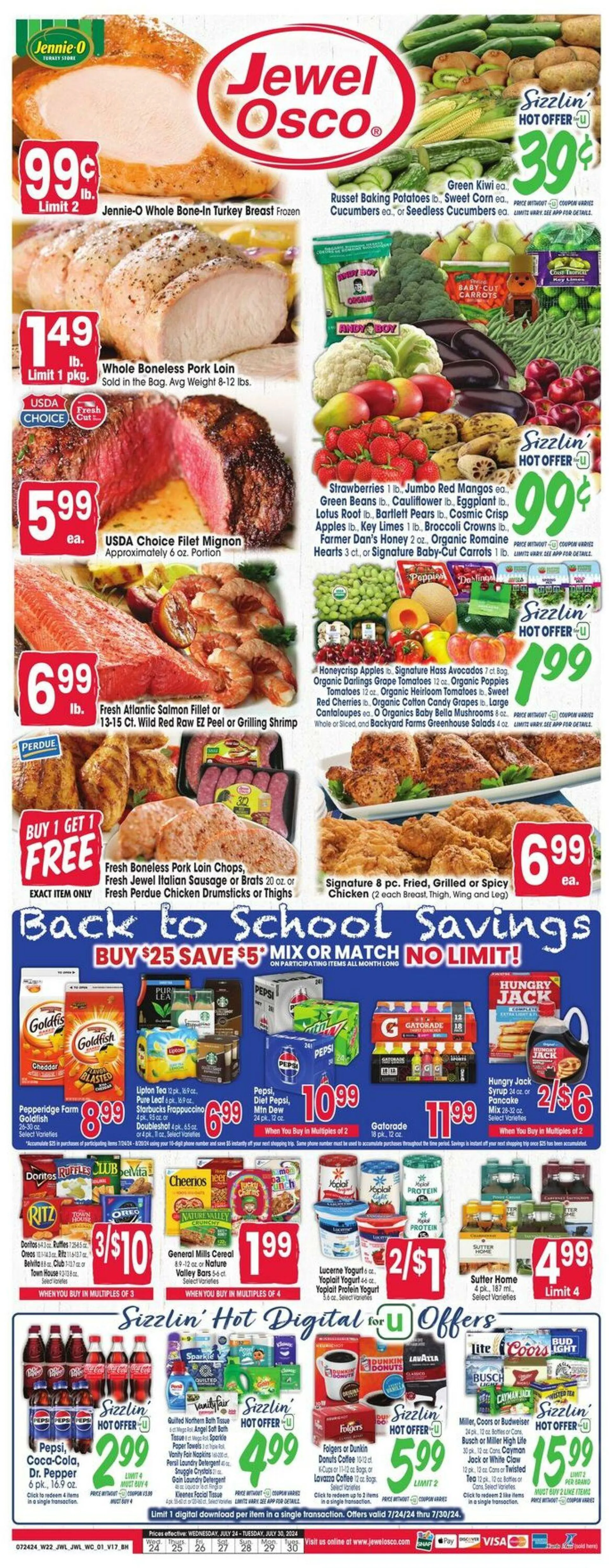 Jewel Osco Current weekly ad - 1