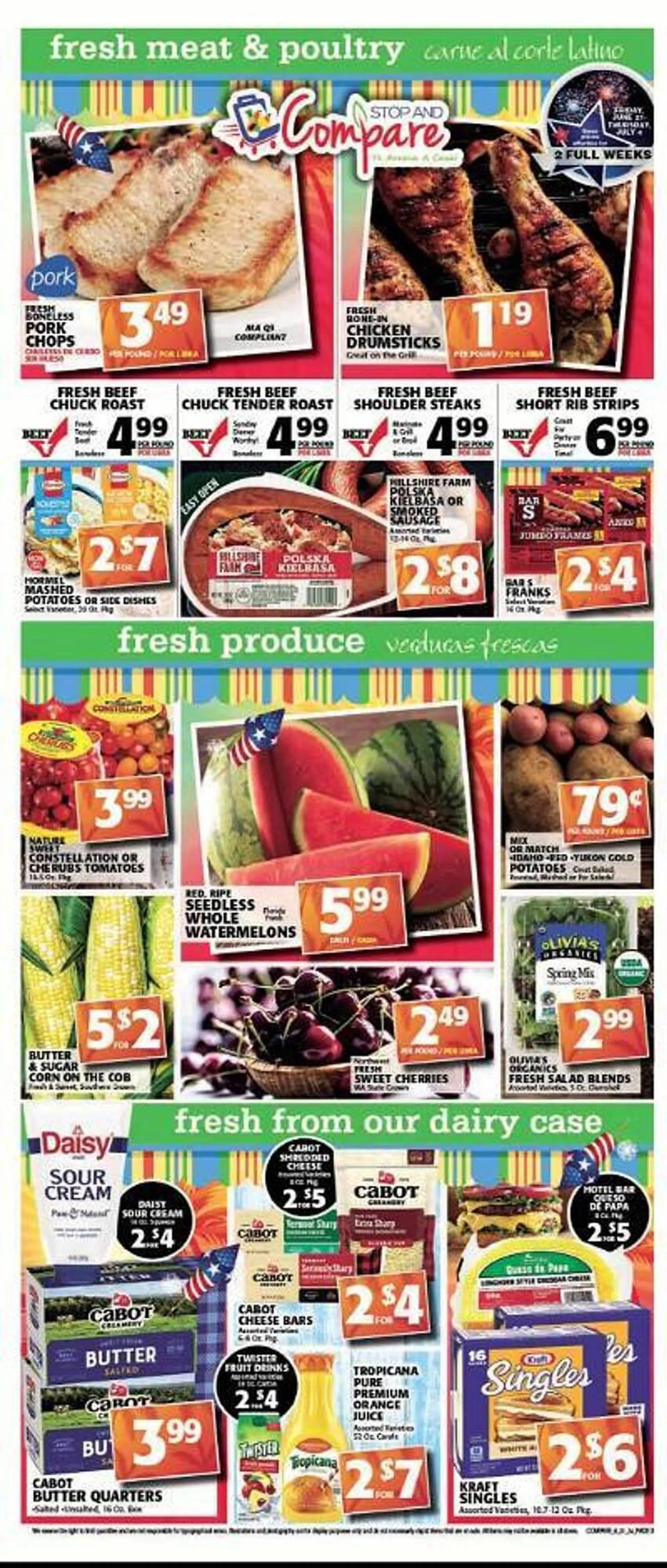 Catálogo de Stop and Compare Markets Weekly Ad 22 de junio al 28 de junio 2024 - Página 2