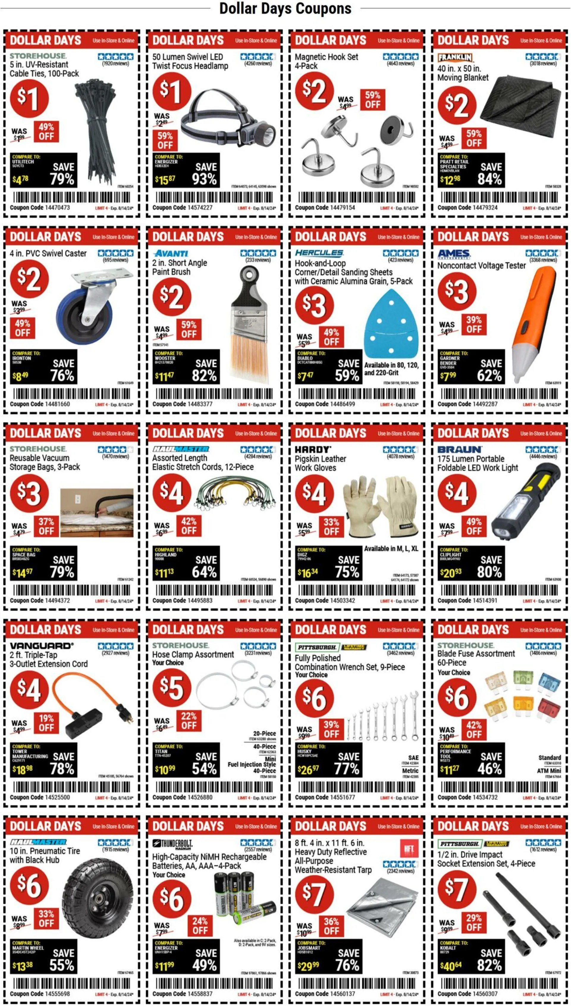 Harbor Freight Current weekly ad - 1