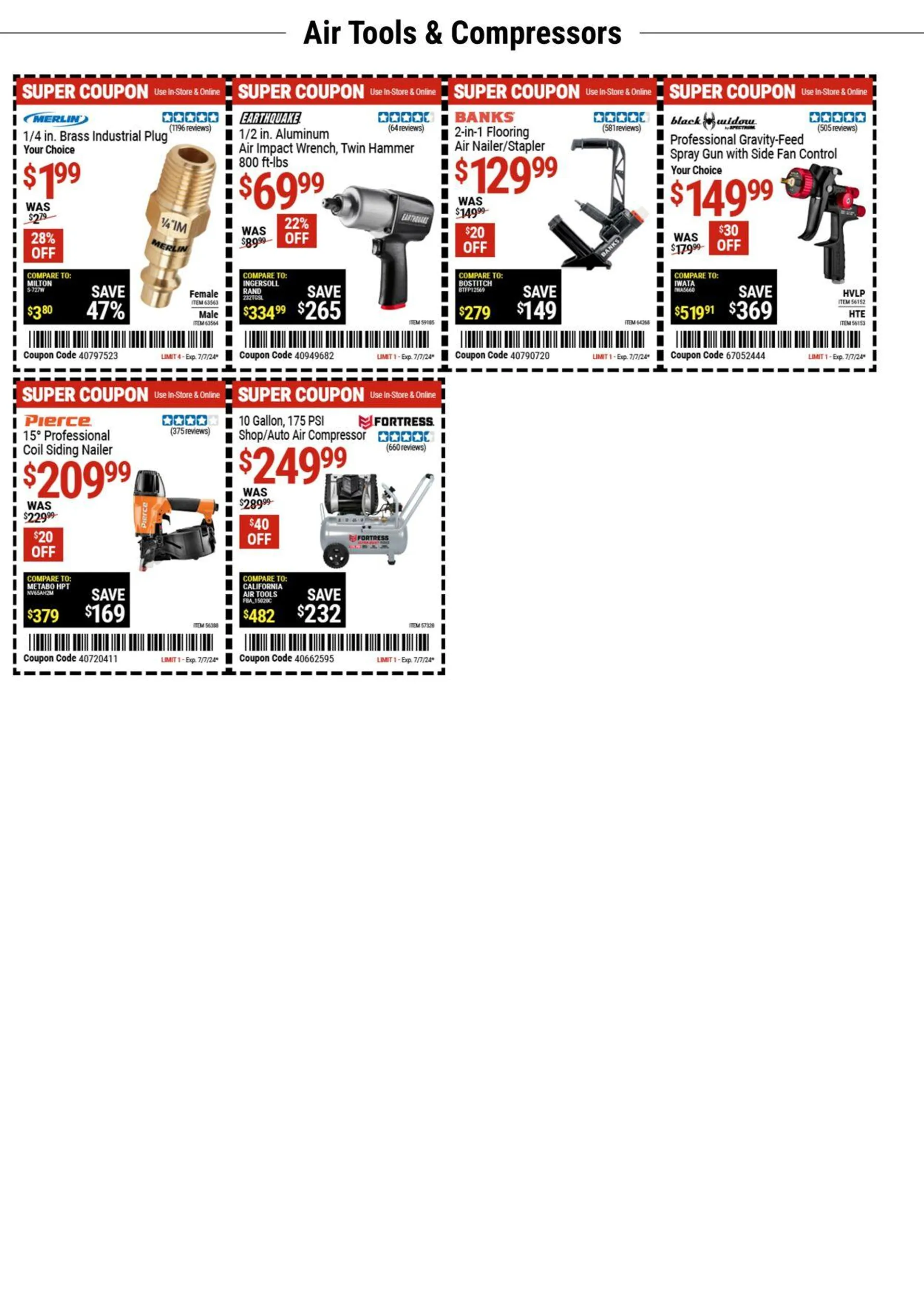 Harbor Freight Current weekly ad - 1