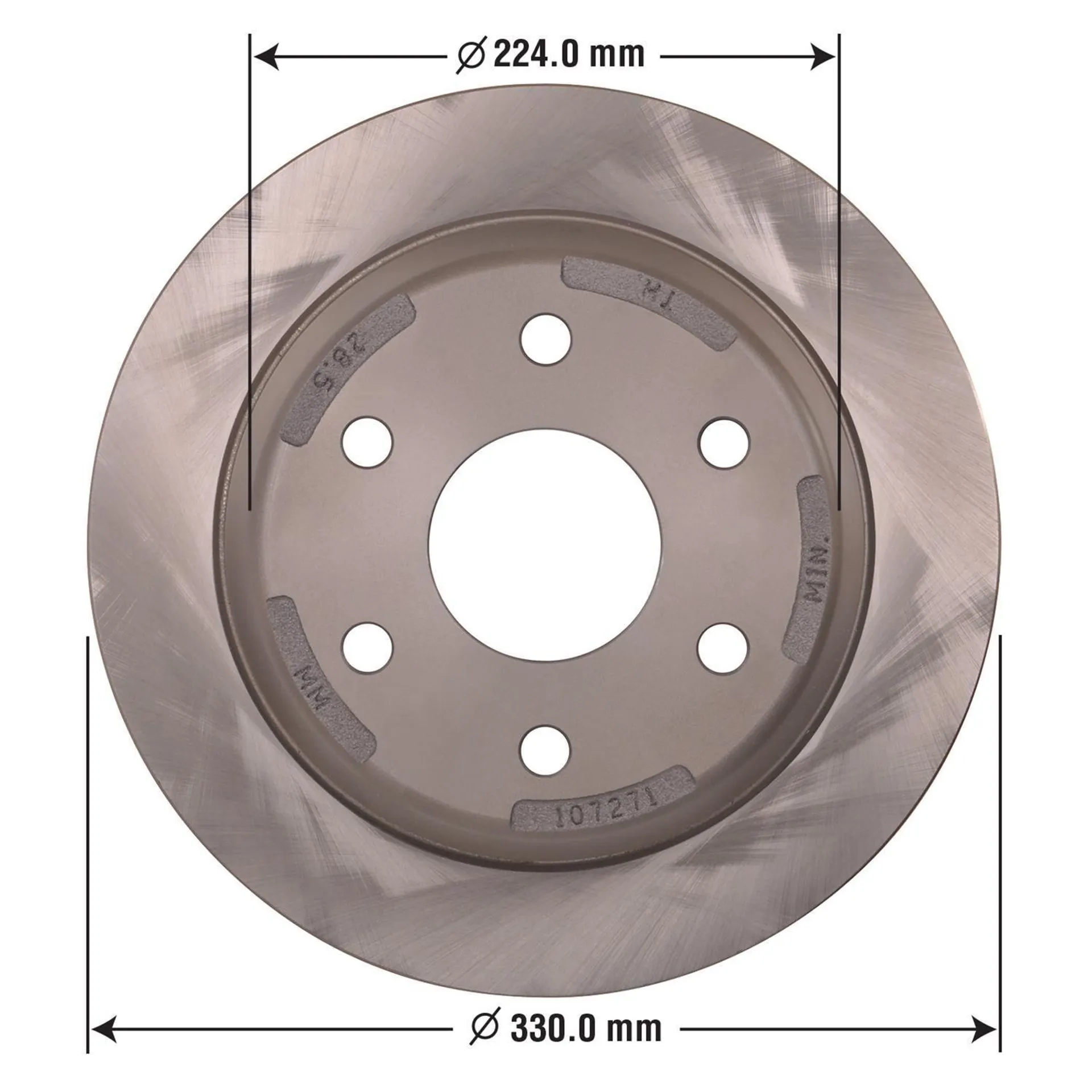 Duralast Disc Brake Rotor 55067DL