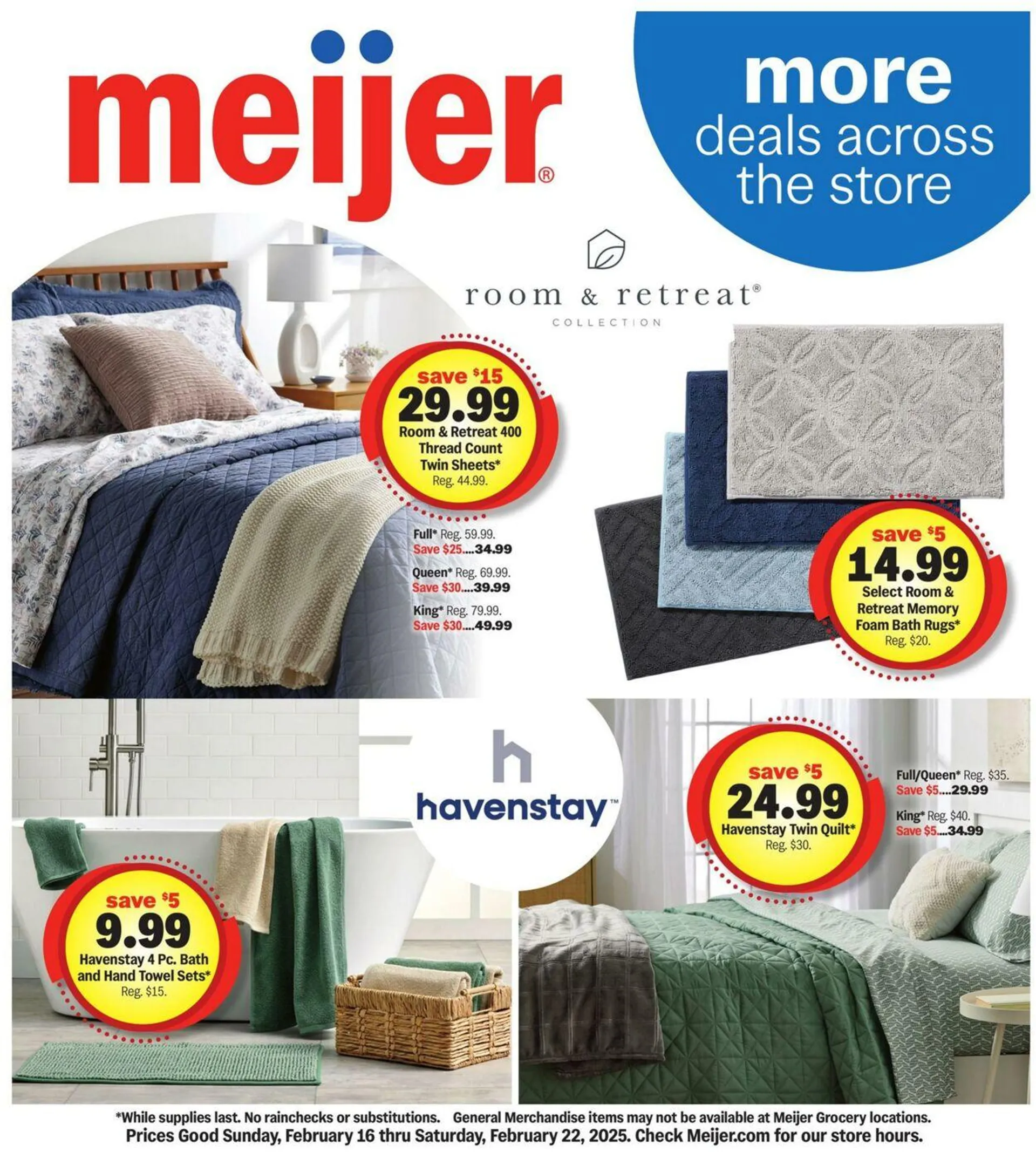 Catálogo de Meijer Current weekly ad 16 de febrero al 22 de febrero 2025 - Página 1