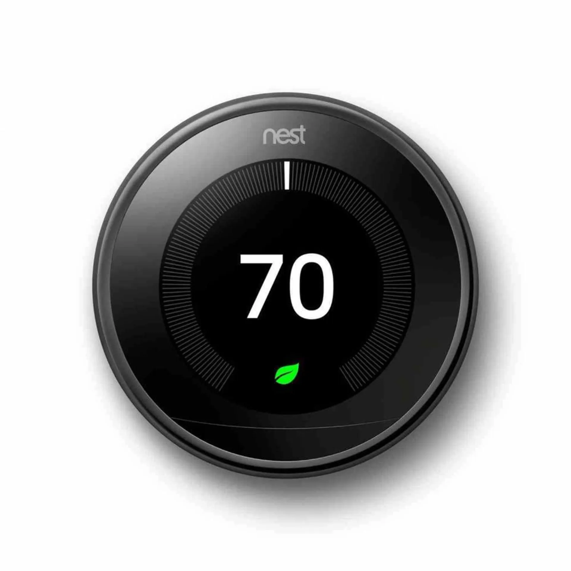 GOOGLE T3018US Nest - Learning Thermostat (3rd Generation) - Mirror Black