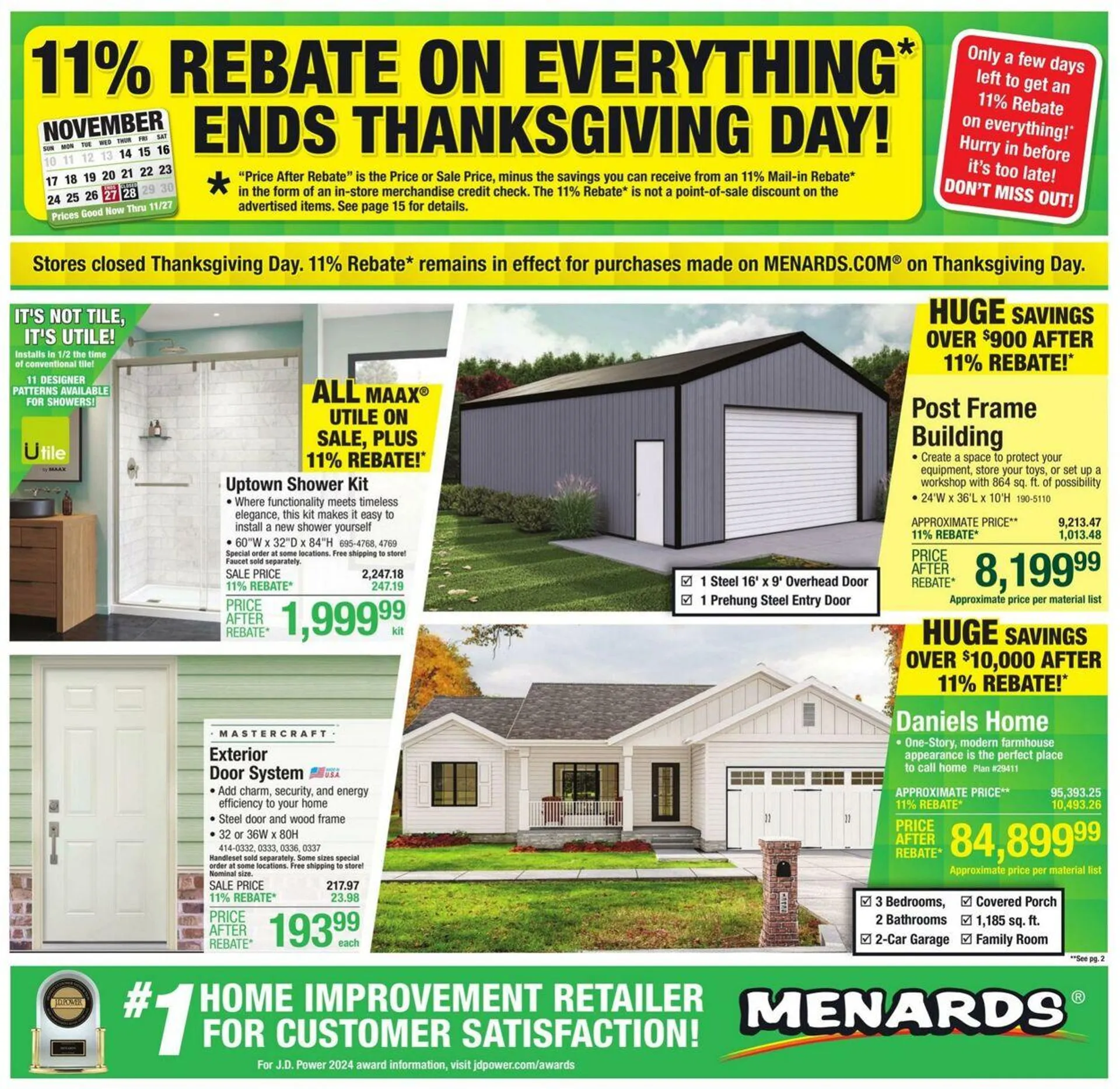 Menards Current weekly ad - 1