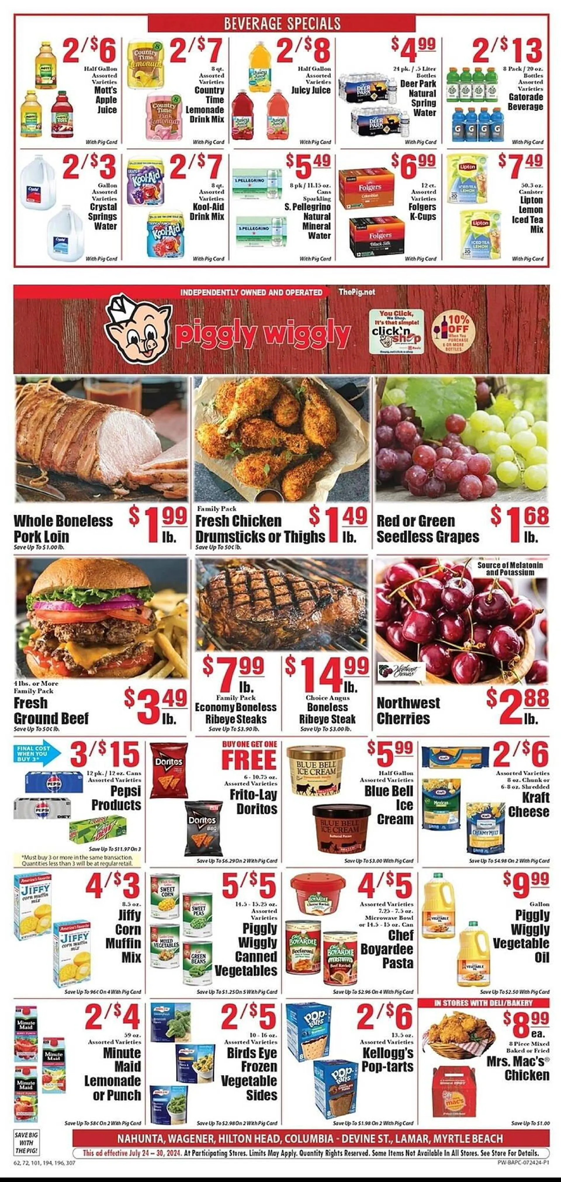 Piggly Wiggly Weekly Ad - 1