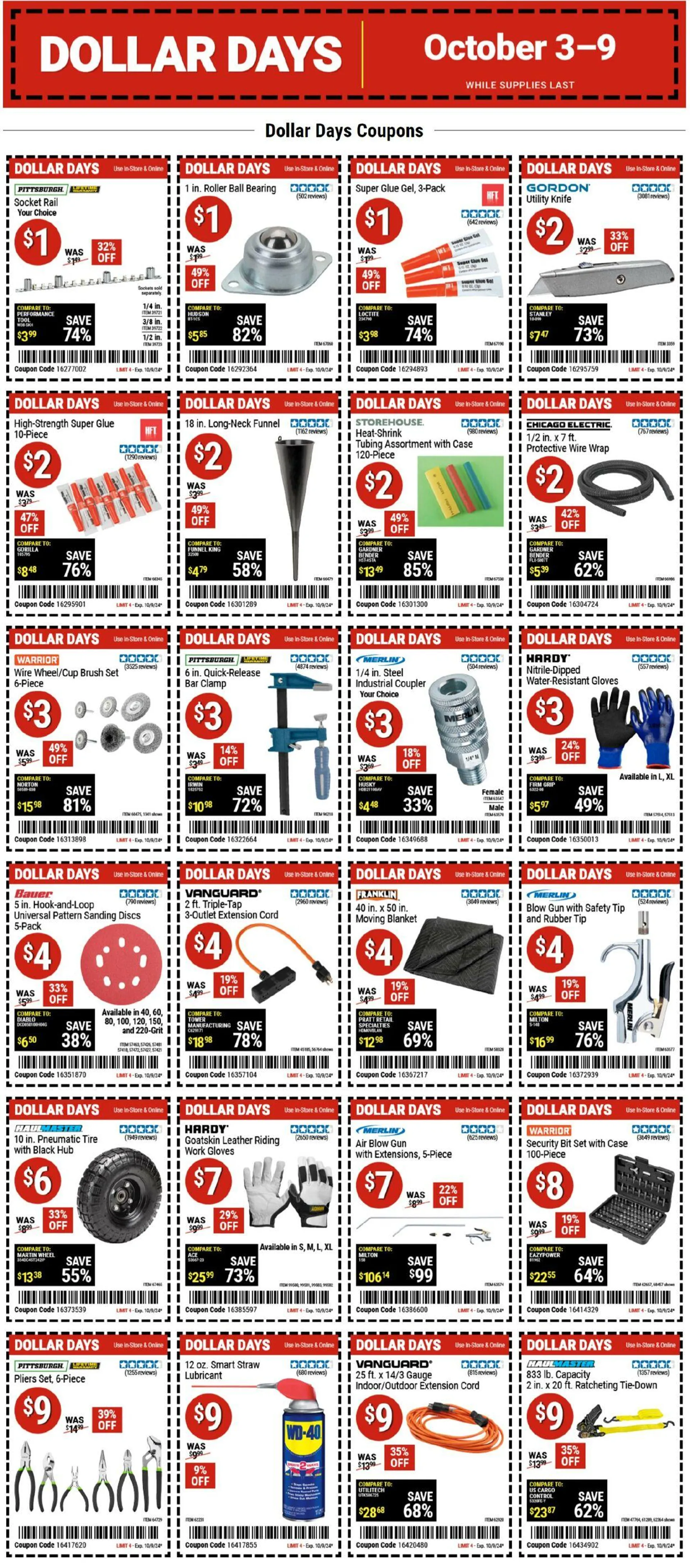 Harbor Freight Current weekly ad - 1