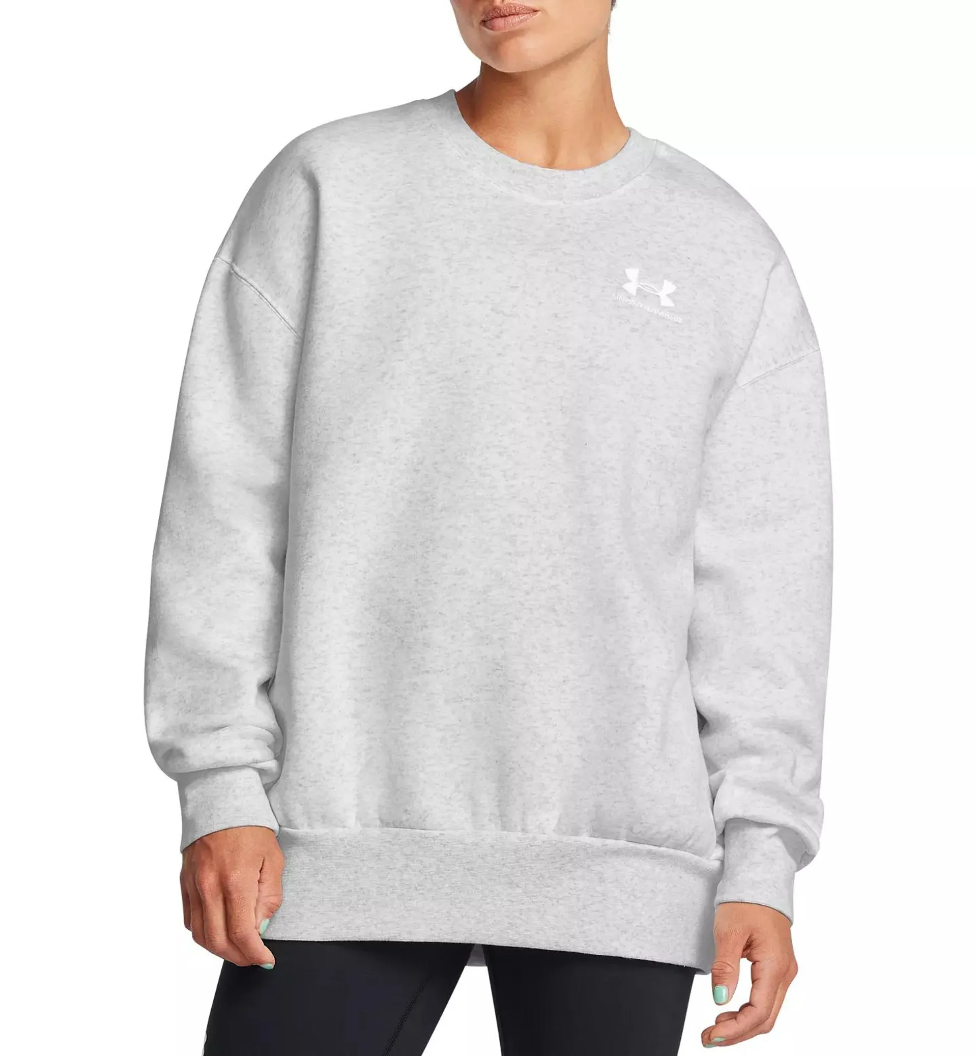 Under Armour Women's Icon Fleece Oversized Crew