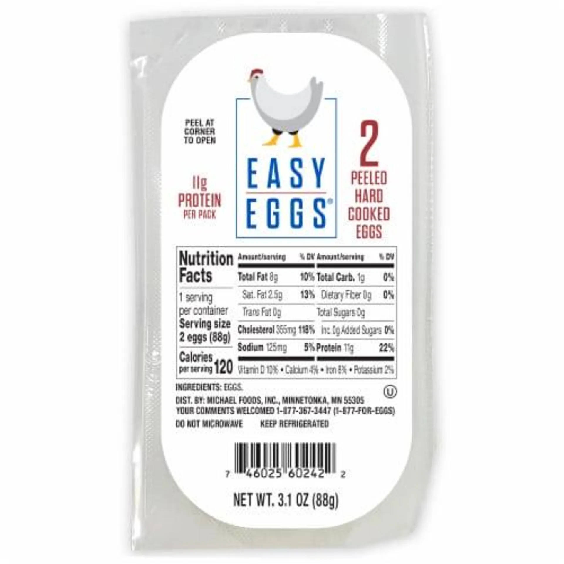 Easy Eggs® Peeled Hard Cooked Eggs