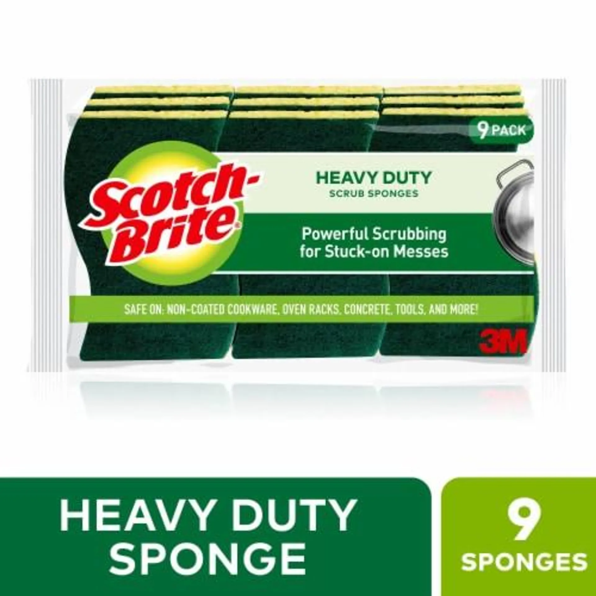 Scotch-Brite® Heavy Duty Scrub Sponges