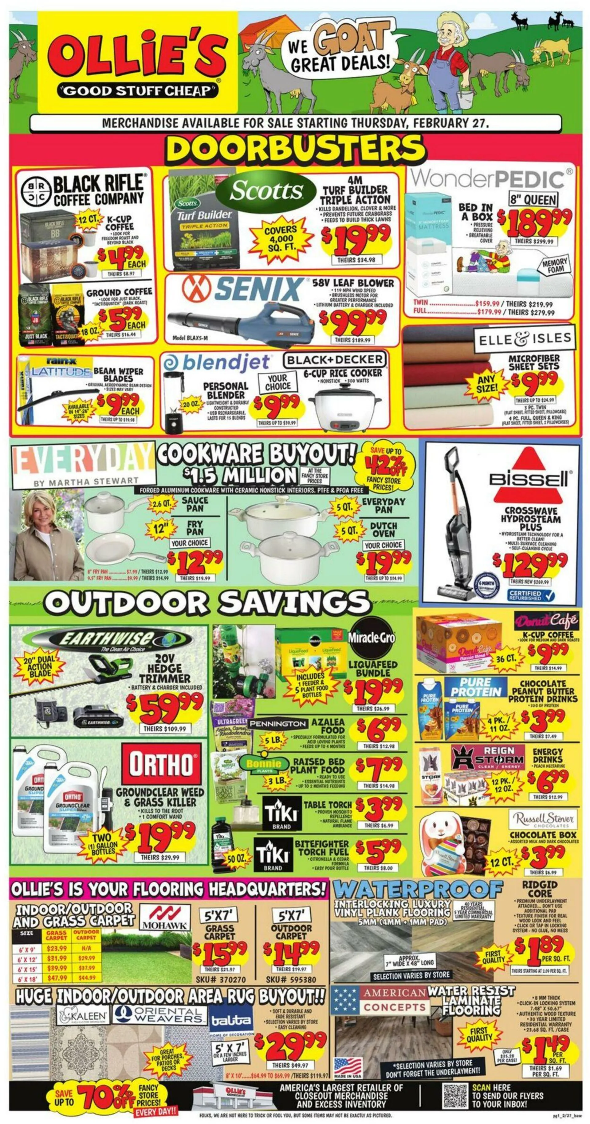 Catálogo de Ollie's - New Jersey Current weekly ad 27 de febrero al 5 de marzo 2025 - Página 1