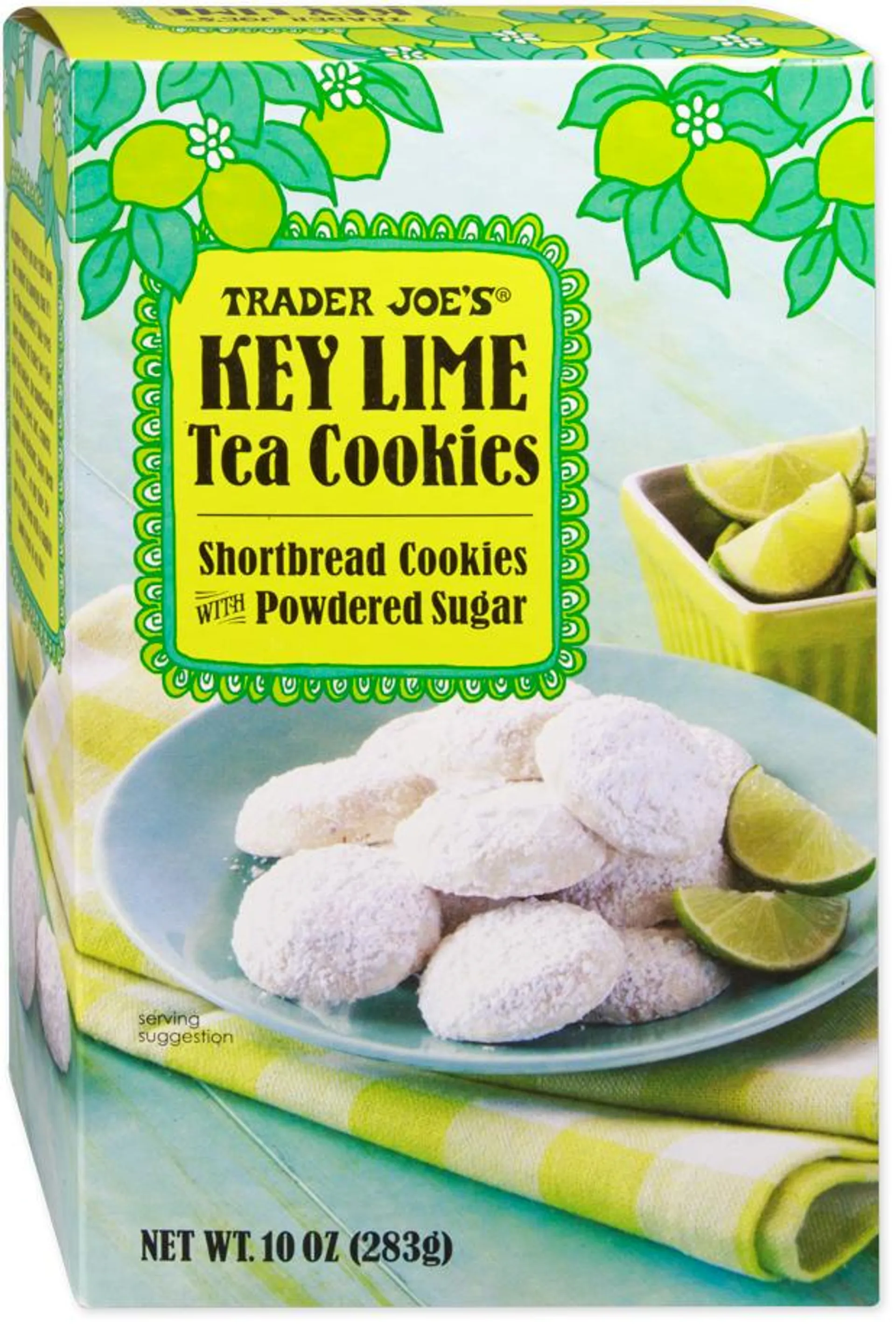 Key Lime Tea Cookies