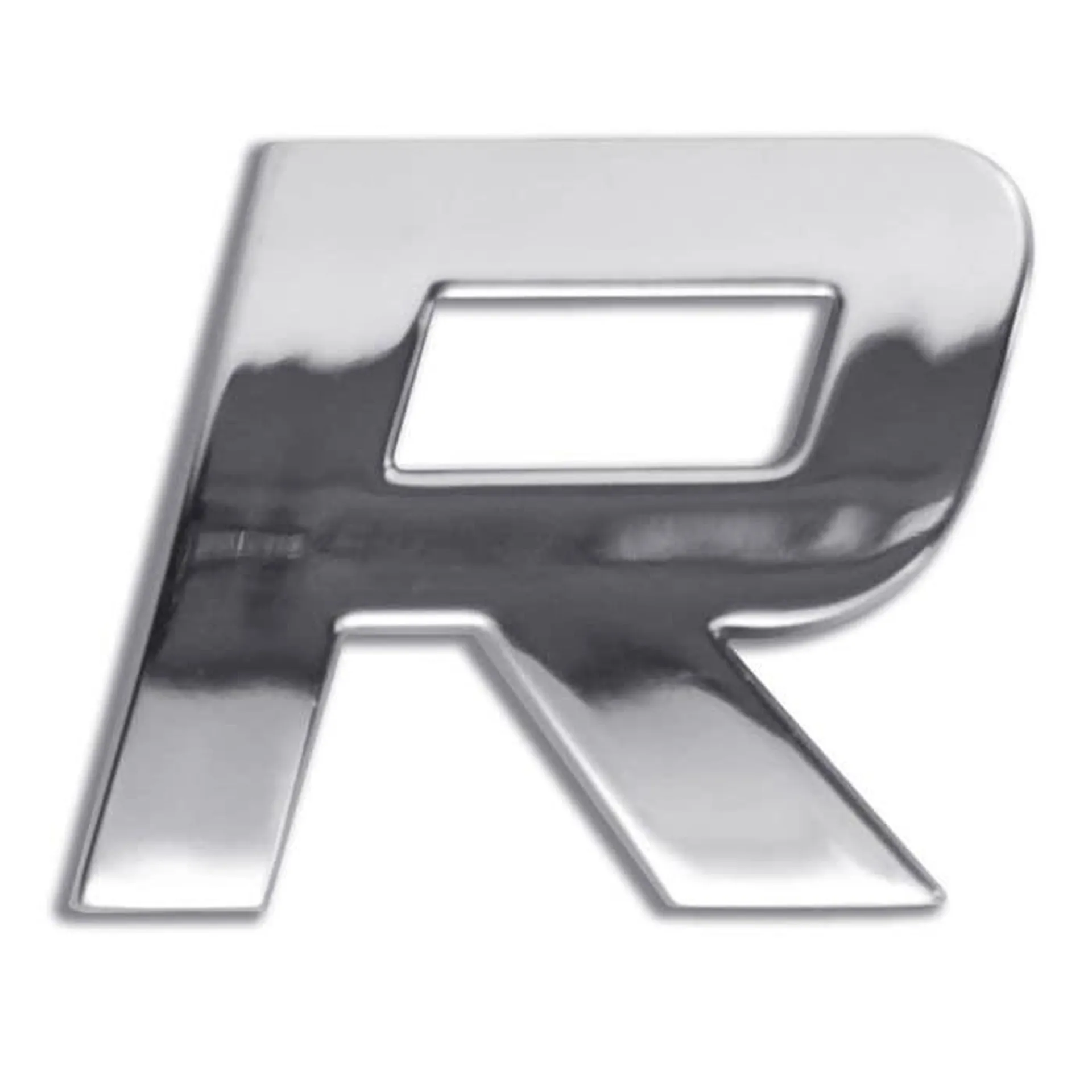 Electroplate Chrome Letter R