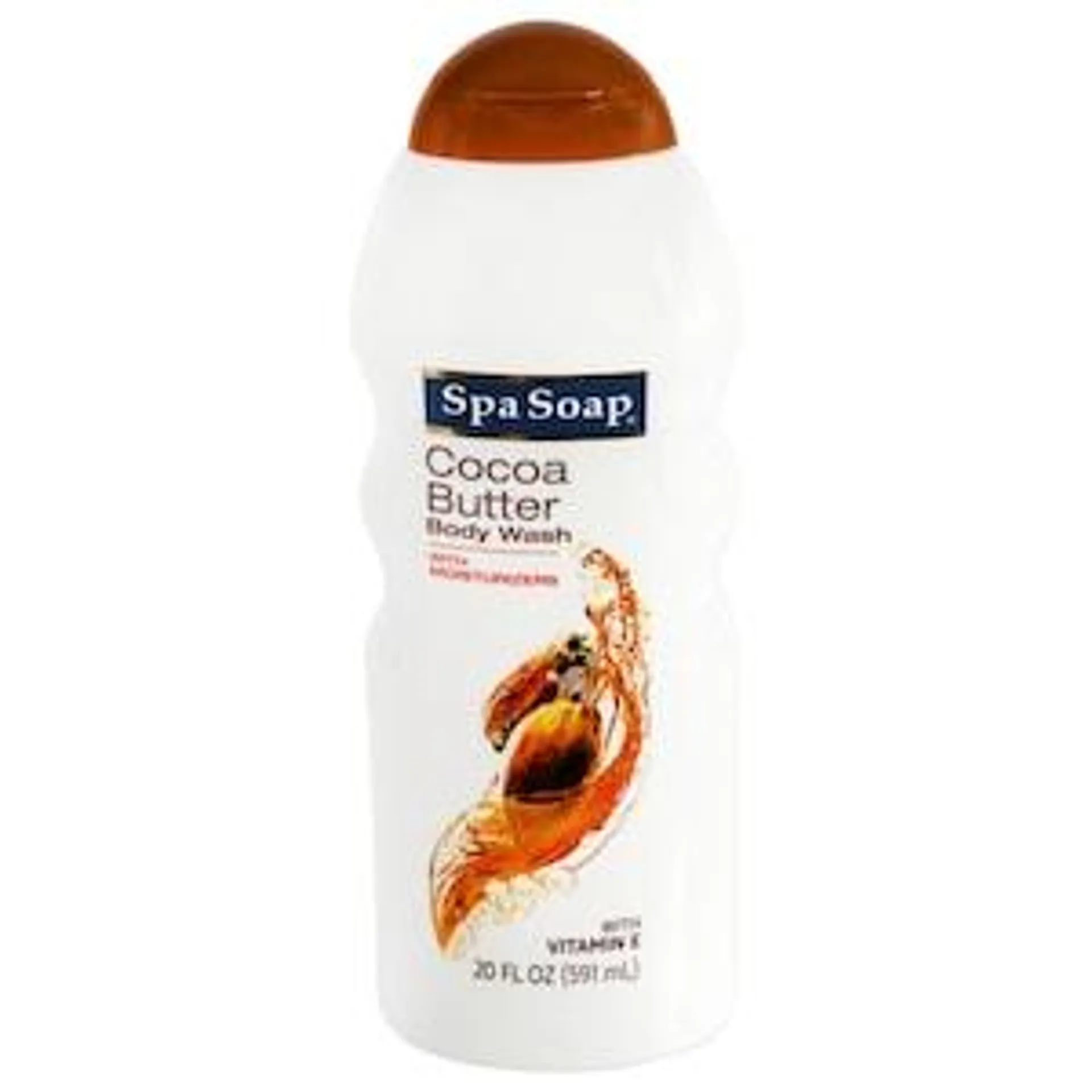 SpaSoap Cocoa Butter Body Wash, 20 oz. Bottles