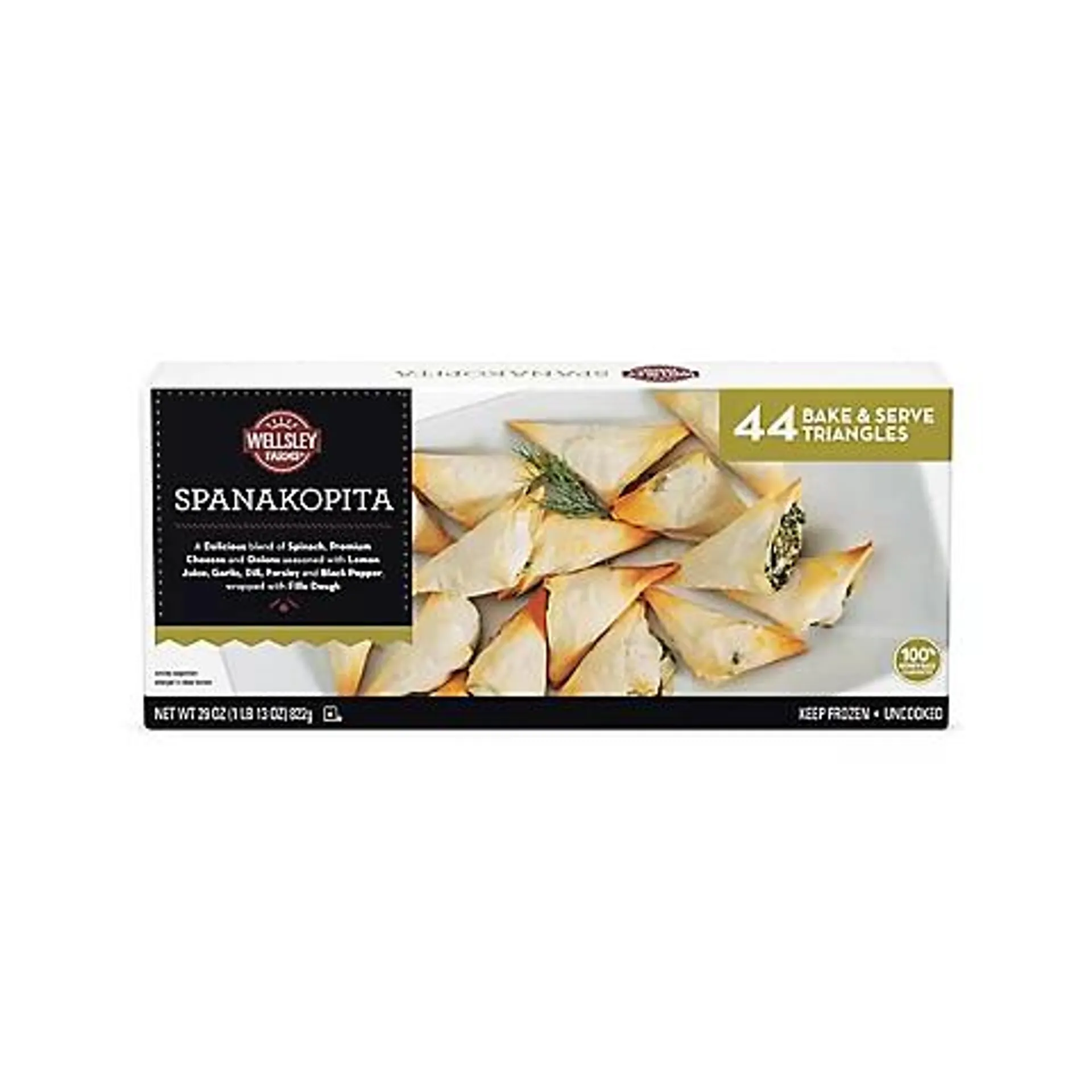 Wellsley Farms Signature Collection Spanakopita, 29 oz.