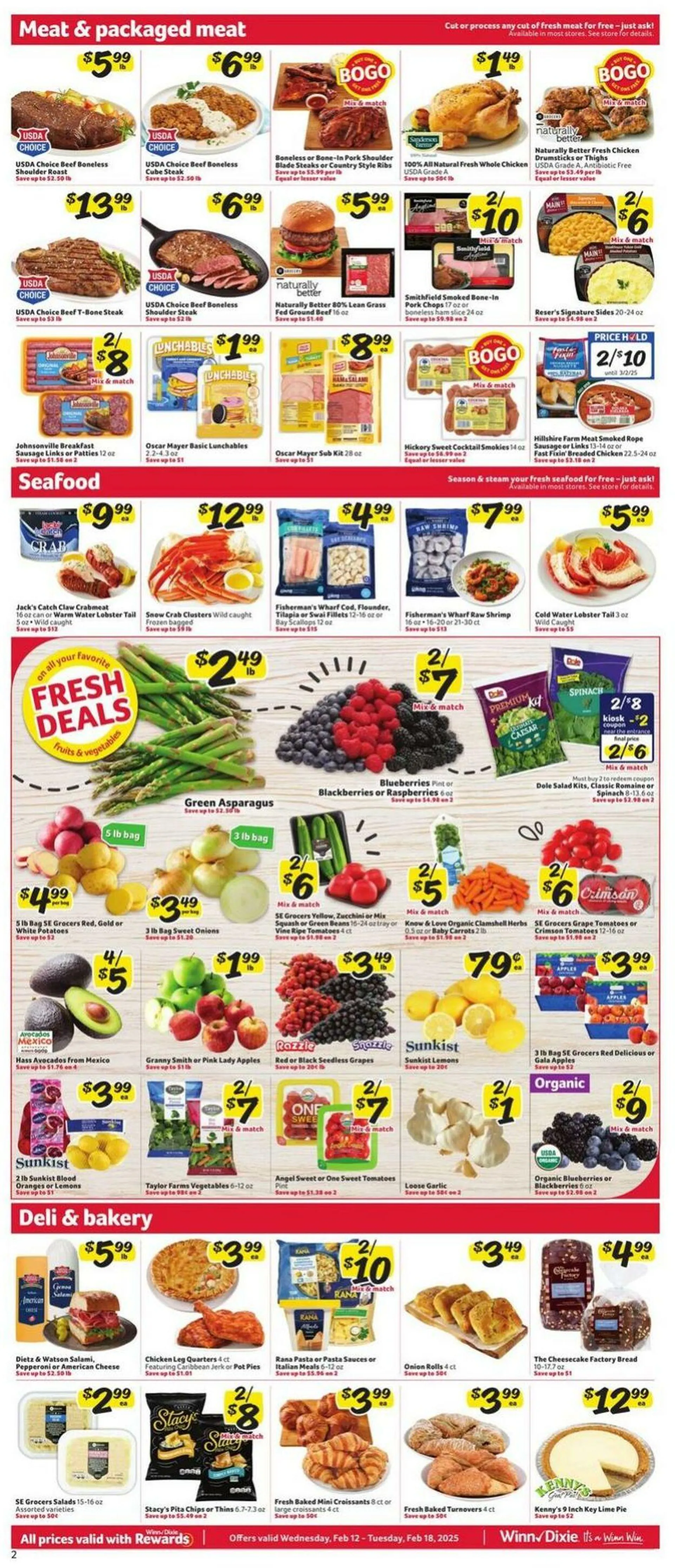 Catálogo de Winn Dixie Current weekly ad 12 de febrero al 18 de febrero 2025 - Página 4