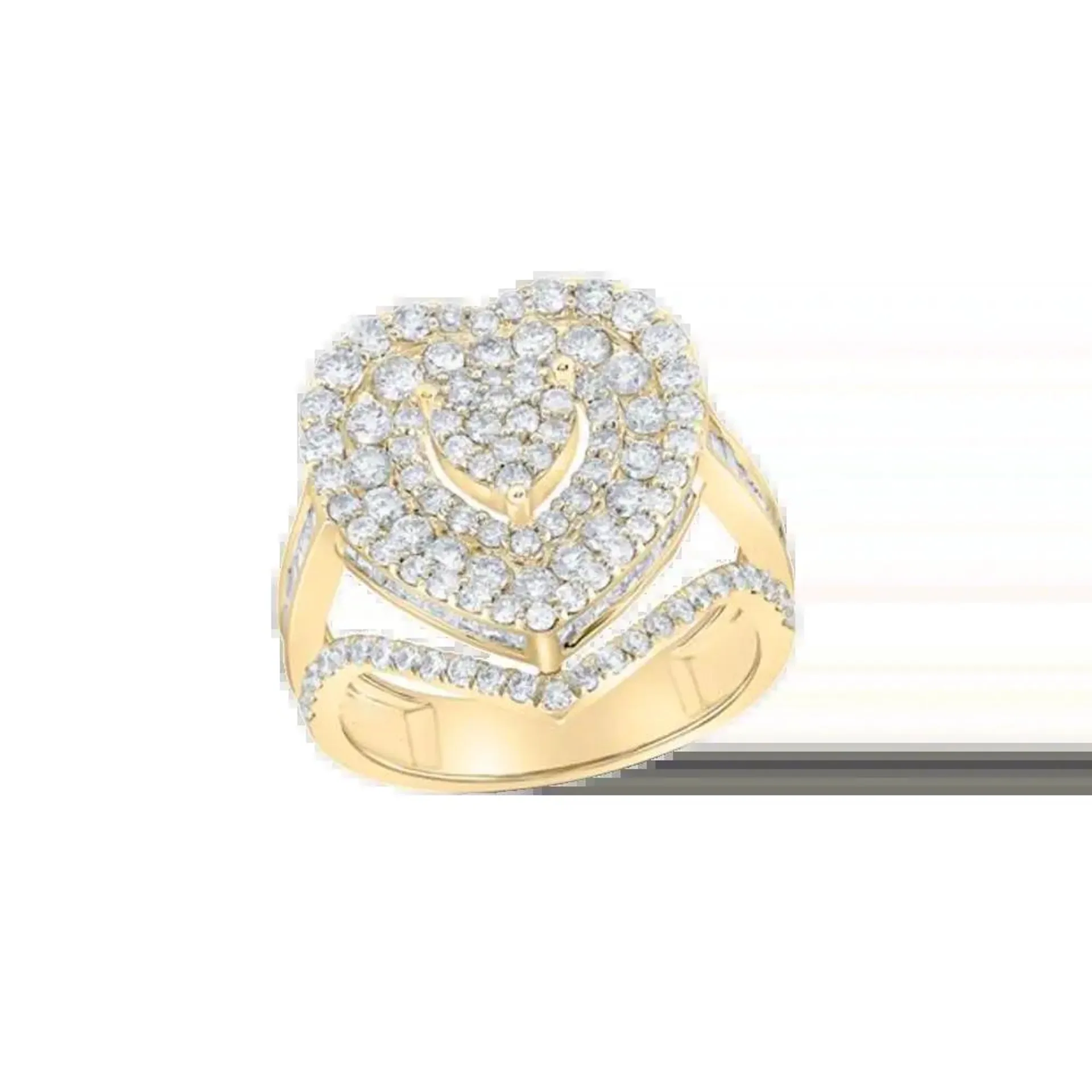 Anillo Corazón CTTW Diamante