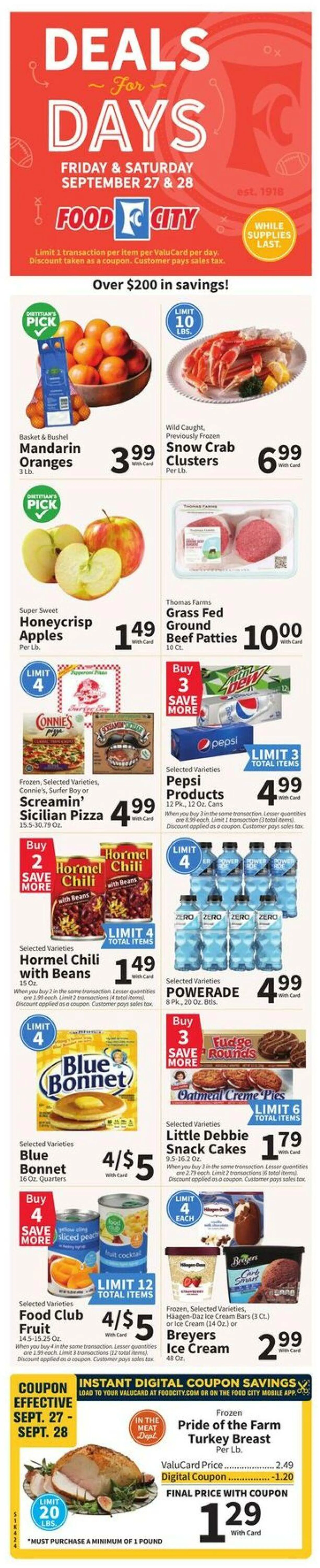 Food City Current weekly ad - 1