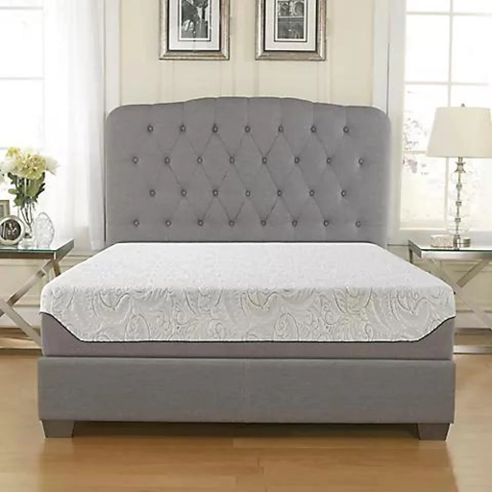 Contour Rest Dream Support Full Size 10" Air Flow Gel Memory Foam Mattress