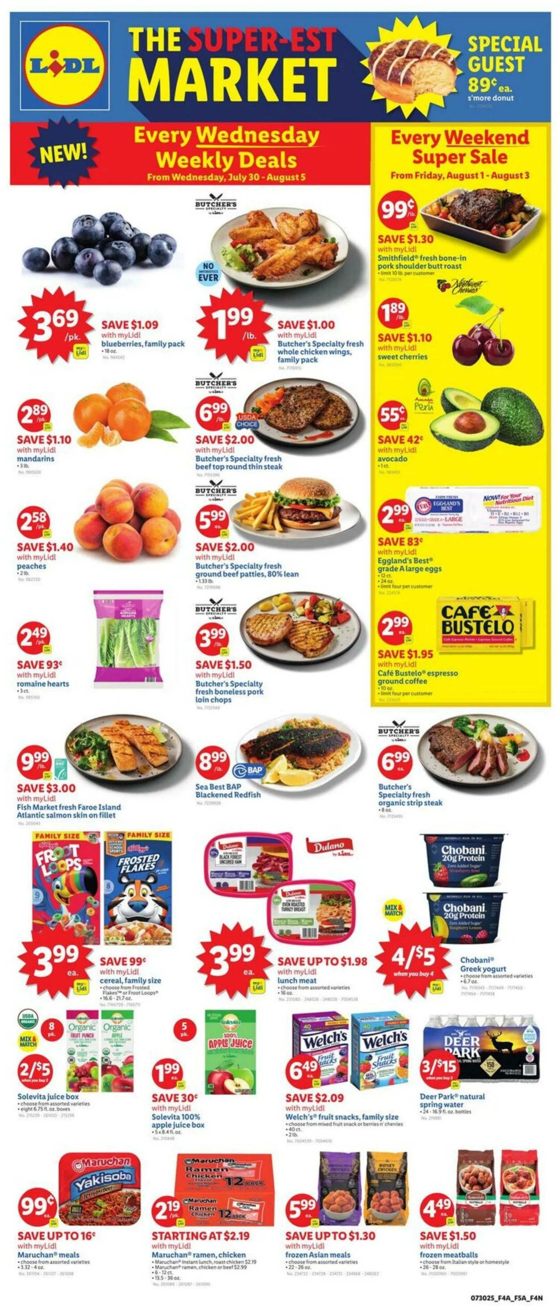 Catálogo de Lidl Current weekly ad 30 de julio al 5 de agosto 2025 - Página 1