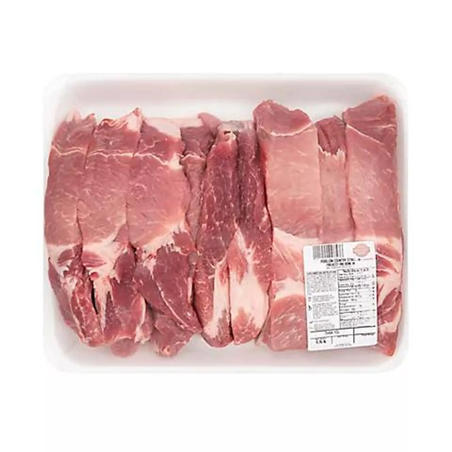 Wellsley Farms Fresh Pork Loin Bone-In Country Style Ribs, 3.75-4.5 lb