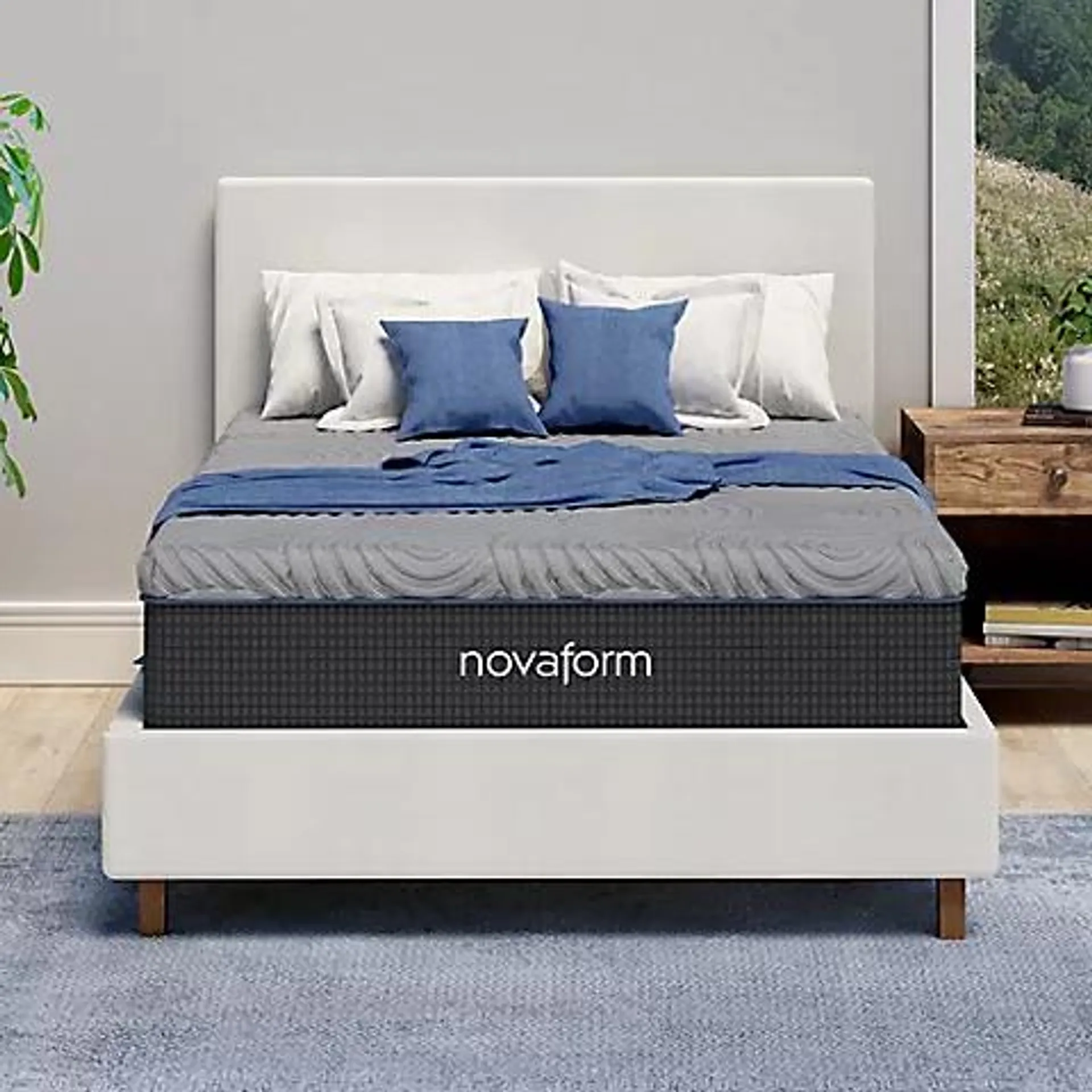 Novaform 12" Queen Cooling Gel Memory Foam Mattress