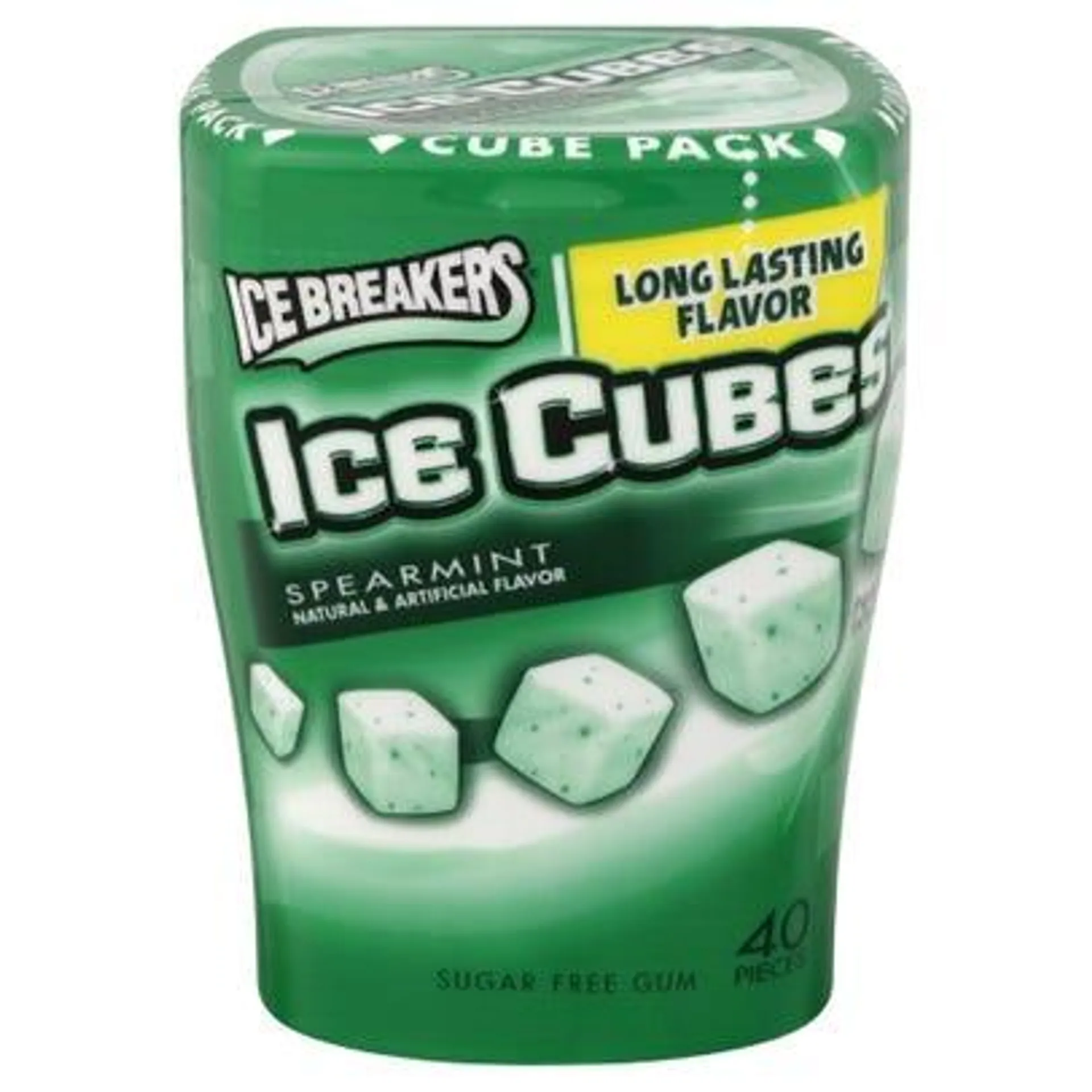 Ice Breakers Gum, Sugar Free, Spearmint - 40 ct