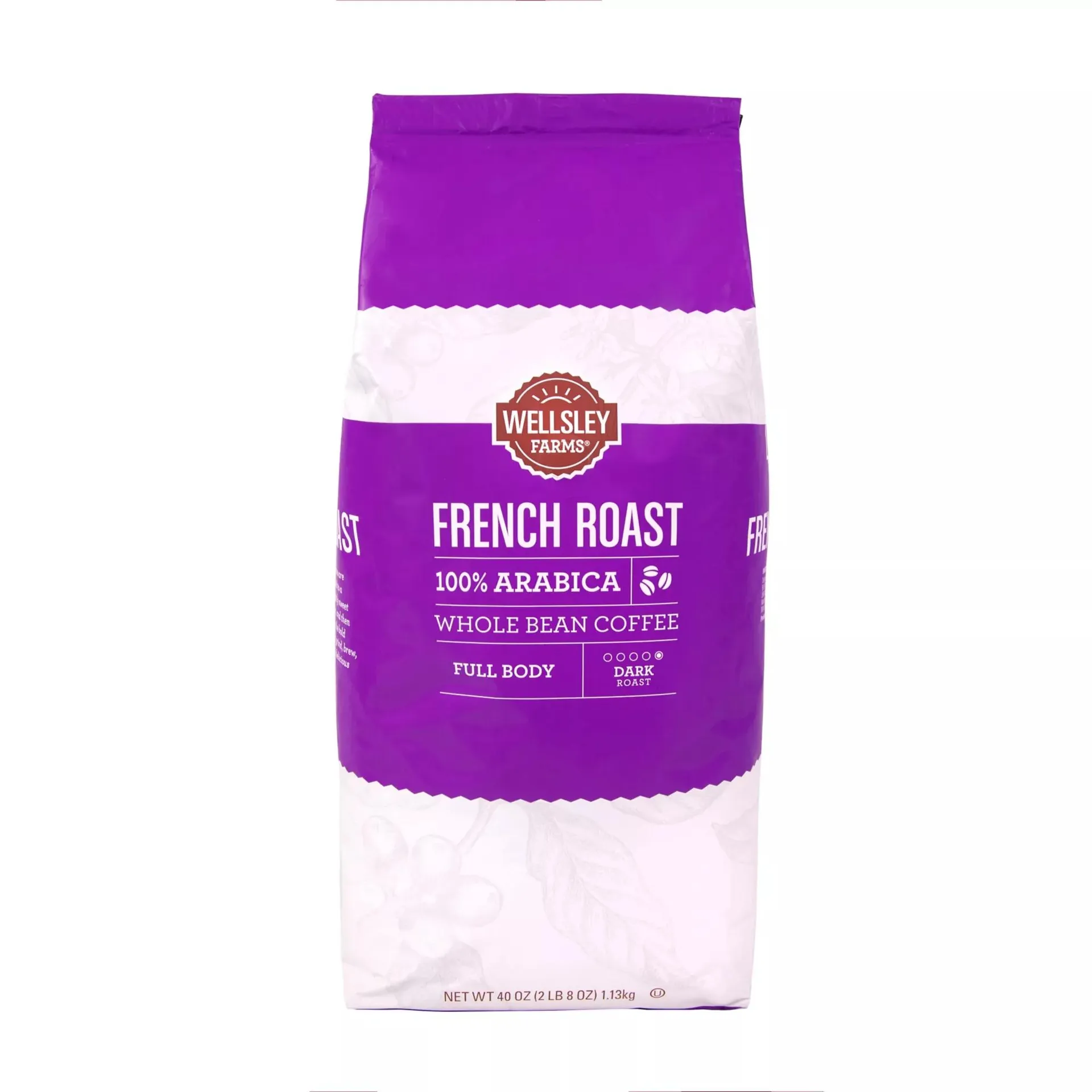 Wellsley Farms French Roast Whole Bean Coffee, 40 oz.